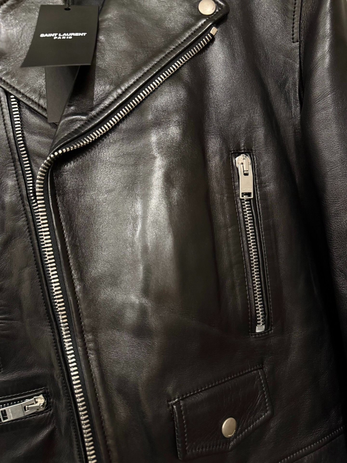 Saint Laurent Paris Saint Laurent L01 Leather Jacket Size US M / EU 48-50 / 2 - 4 Thumbnail