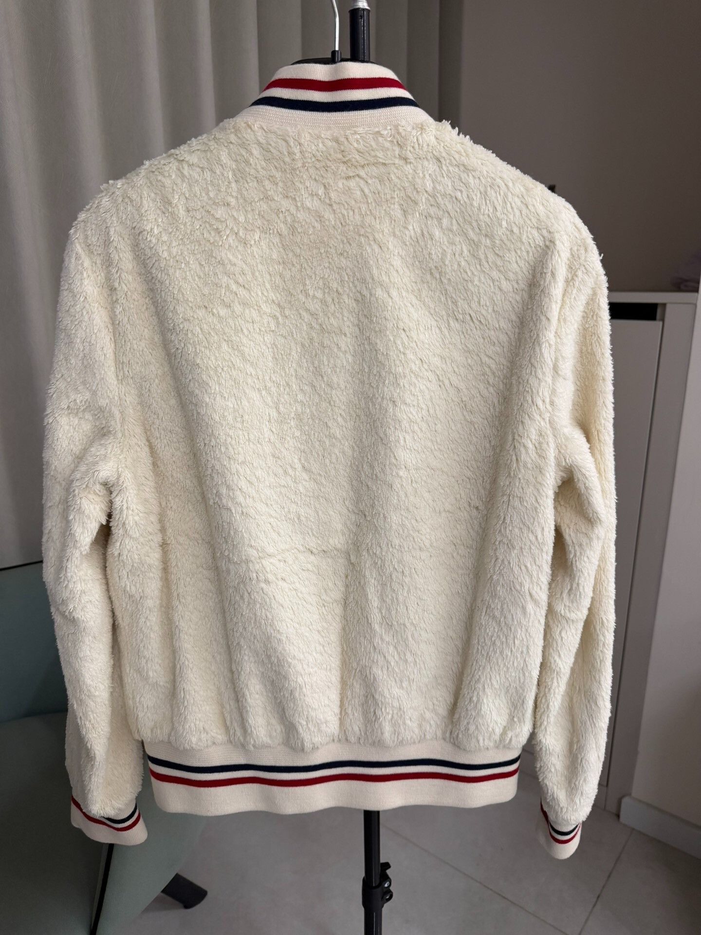 Anthony Vaccarello Saint Laurent Teddy Baseball Jacket Size US S / EU 44-46 / 1 - 3 Thumbnail