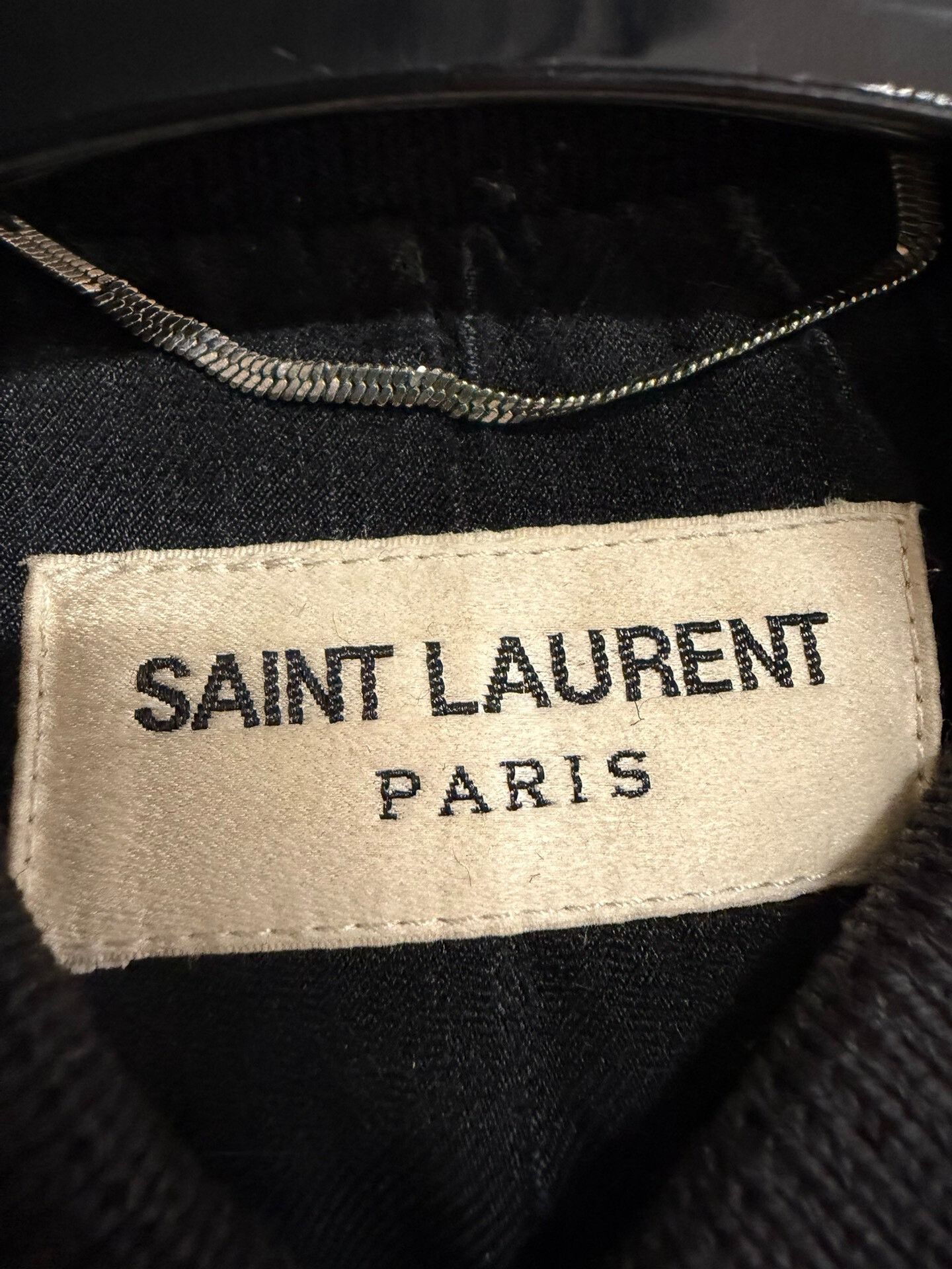 Saint Laurent Paris Saint Laurent Teddy Black Bomber Jacket Size US L / EU 52-54 / 3 - 2 Thumbnail