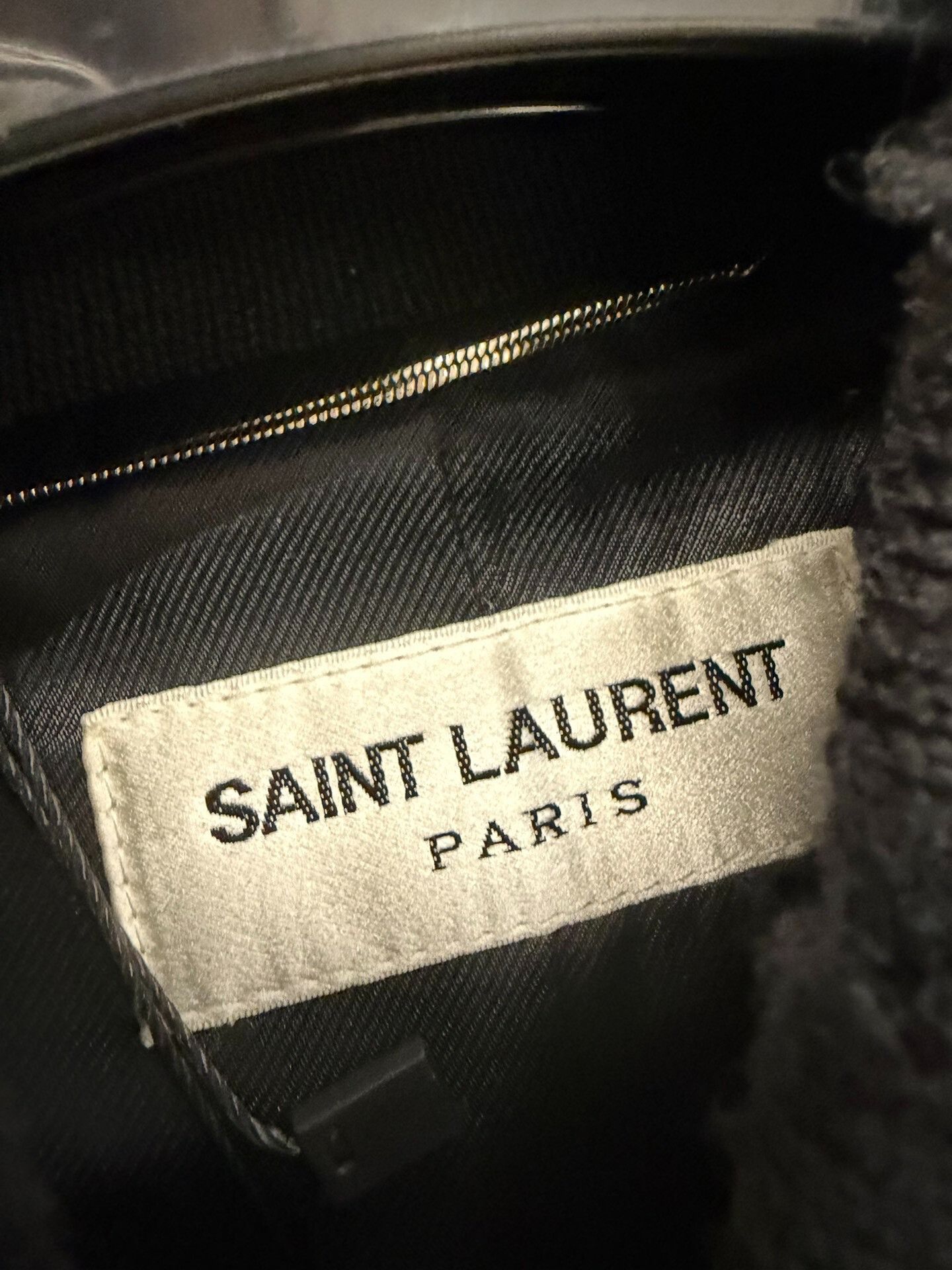 Anthony Vaccarello Saint Laurent Leopard Print Leather Jacket Size US M / EU 48-50 / 2 - 2 Thumbnail