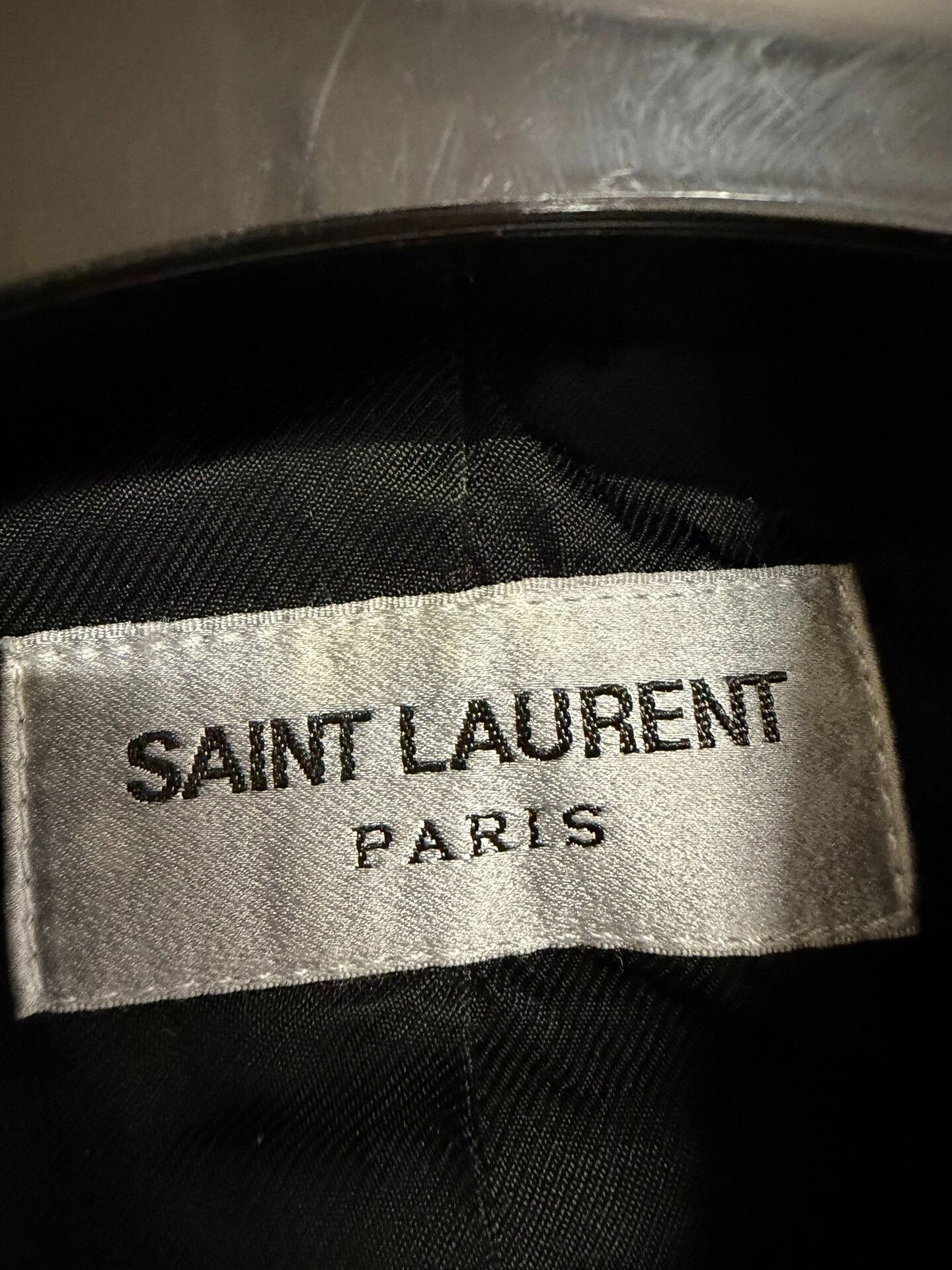 Saint Laurent Paris Saint Laurent 2016FW Blue Wool Baseball Jacket Size US M / EU 48-50 / 2 - 2 Thumbnail