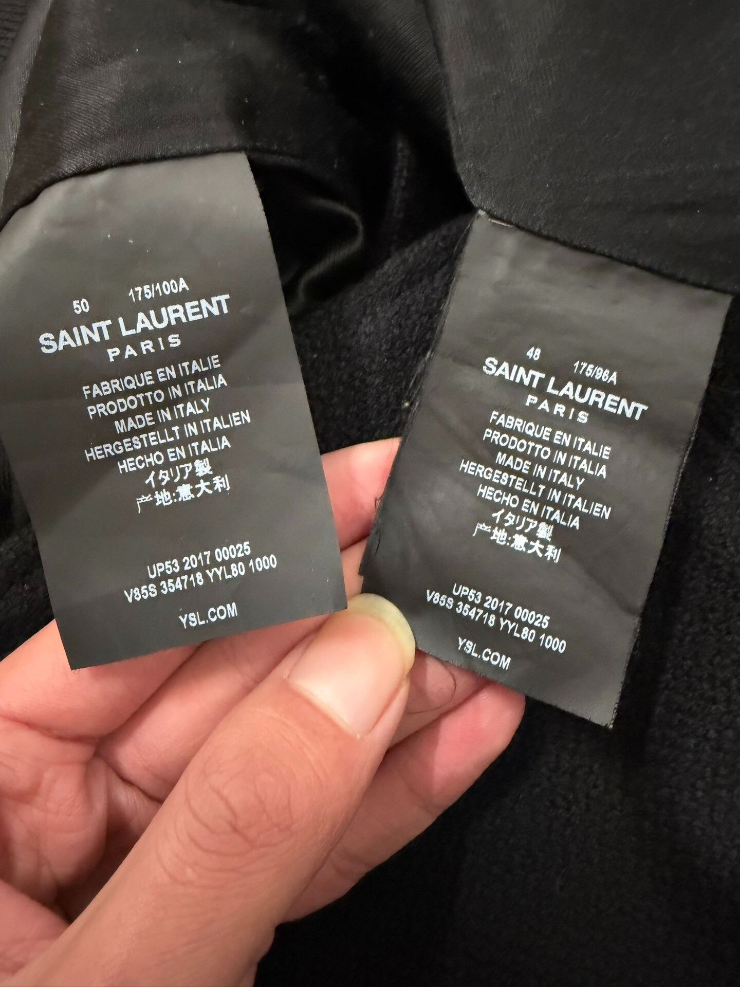 Saint Laurent Paris Saint Laurent Black and White Teddy Jacket Size US M / EU 48-50 / 2 - 4 Thumbnail