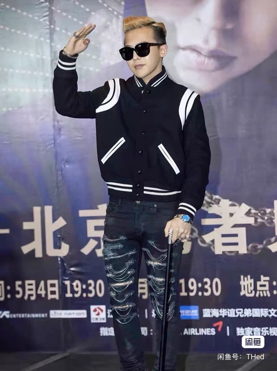 Saint Laurent Paris Saint Laurent Black and White Teddy Jacket Size US M / EU 48-50 / 2 - 6 Thumbnail