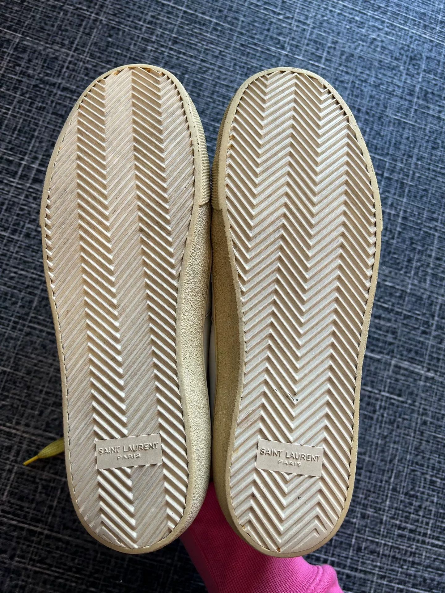 Saint Laurent Paris Saint Laurent Rainbow Studded Sneakers Size US 9.5 / EU 42-43 - 4 Thumbnail