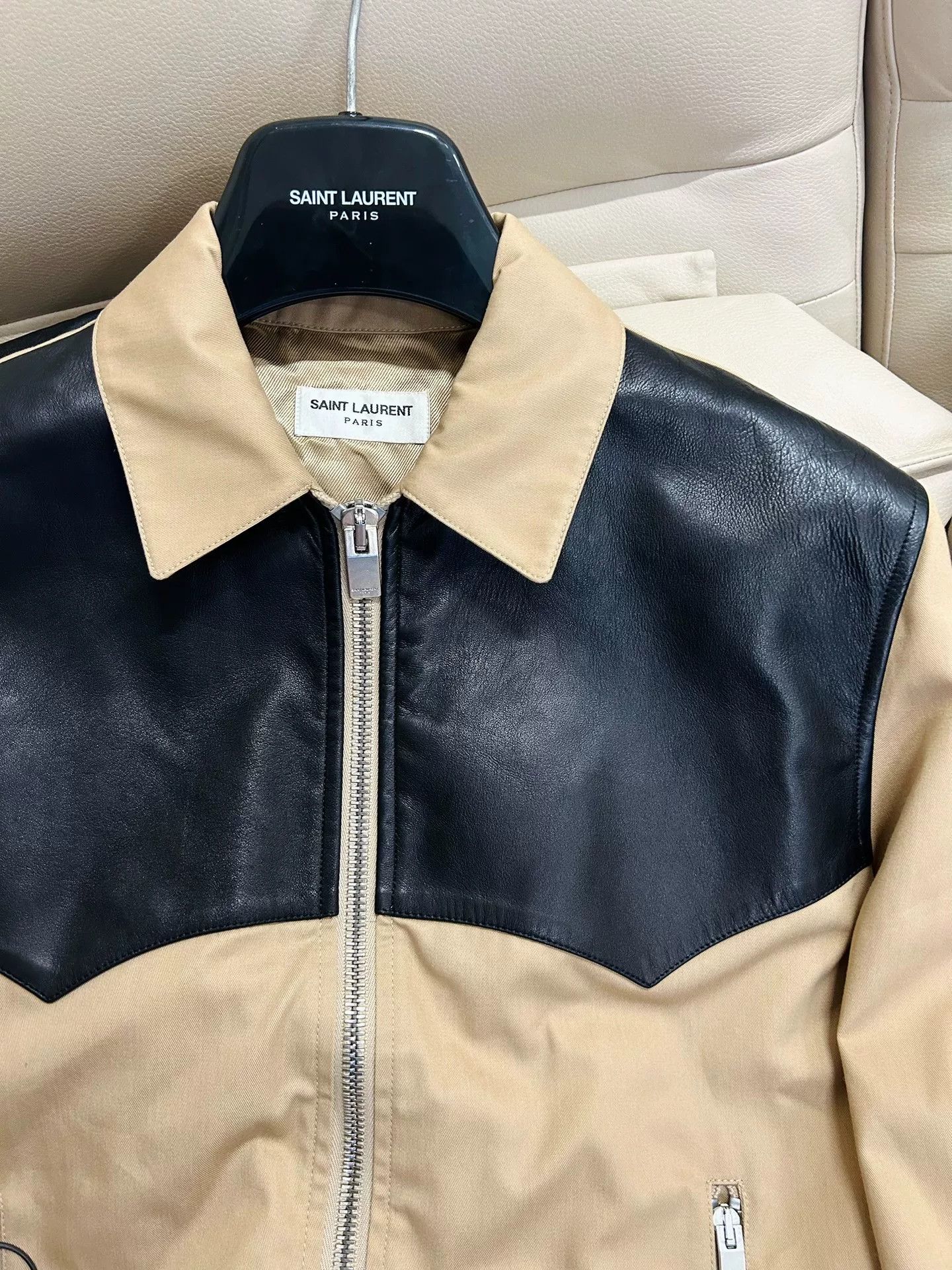 Saint Laurent Paris Saint Laurent Color Block Jacket Size US M / EU 48-50 / 2 - 5 Thumbnail