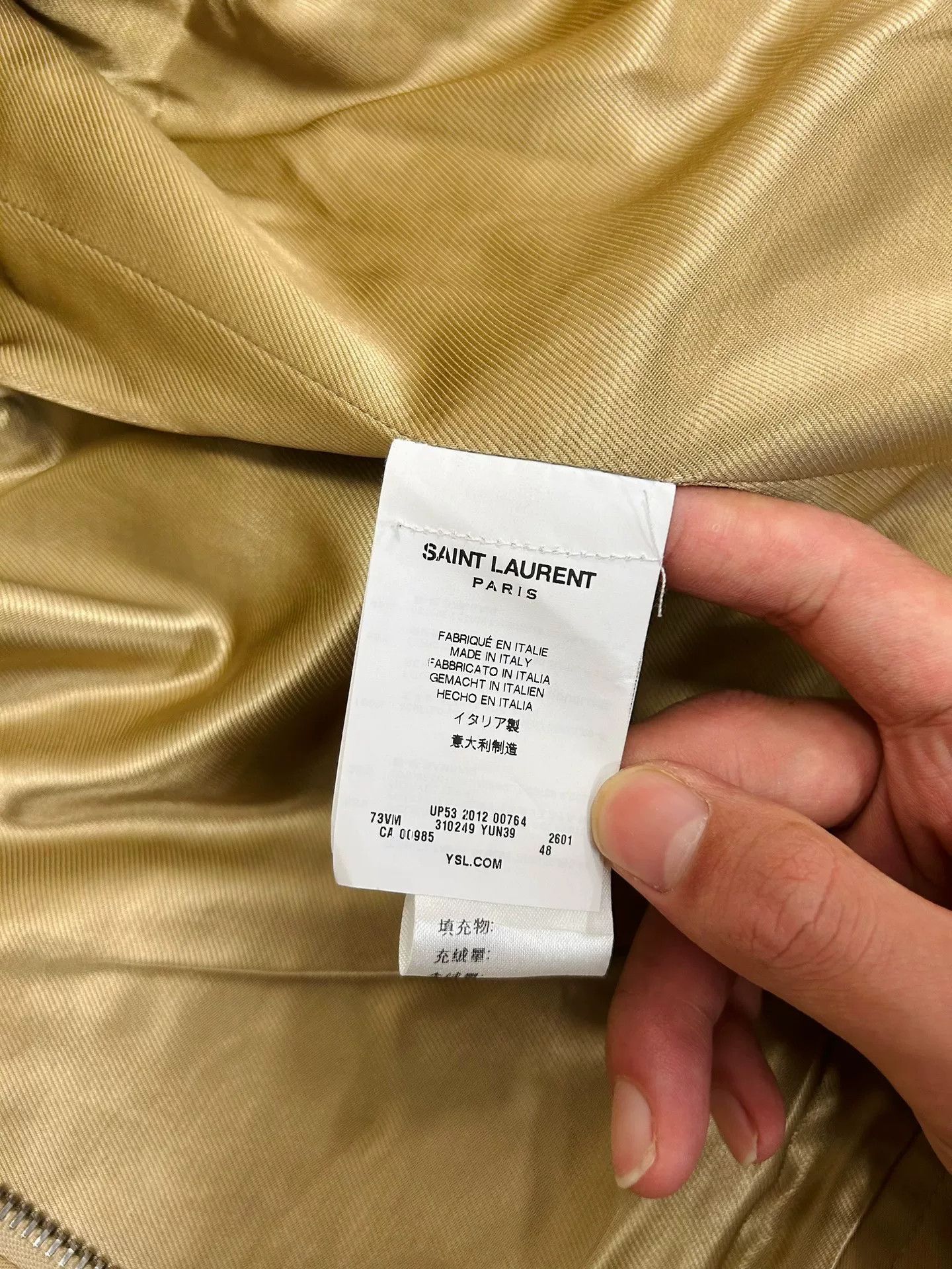 Saint Laurent Paris Saint Laurent Color Block Jacket Size US M / EU 48-50 / 2 - 6 Thumbnail