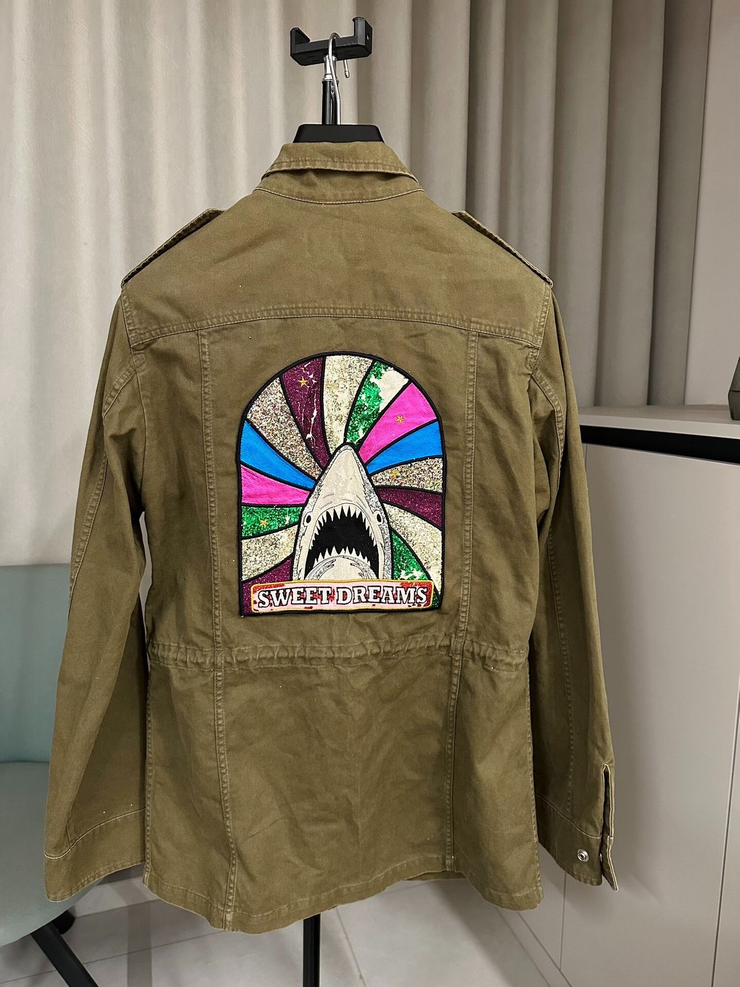 Saint Laurent Paris Saint Laurent Shark Utility Jacket Green Size US M / EU 48-50 / 2 - 5 Thumbnail