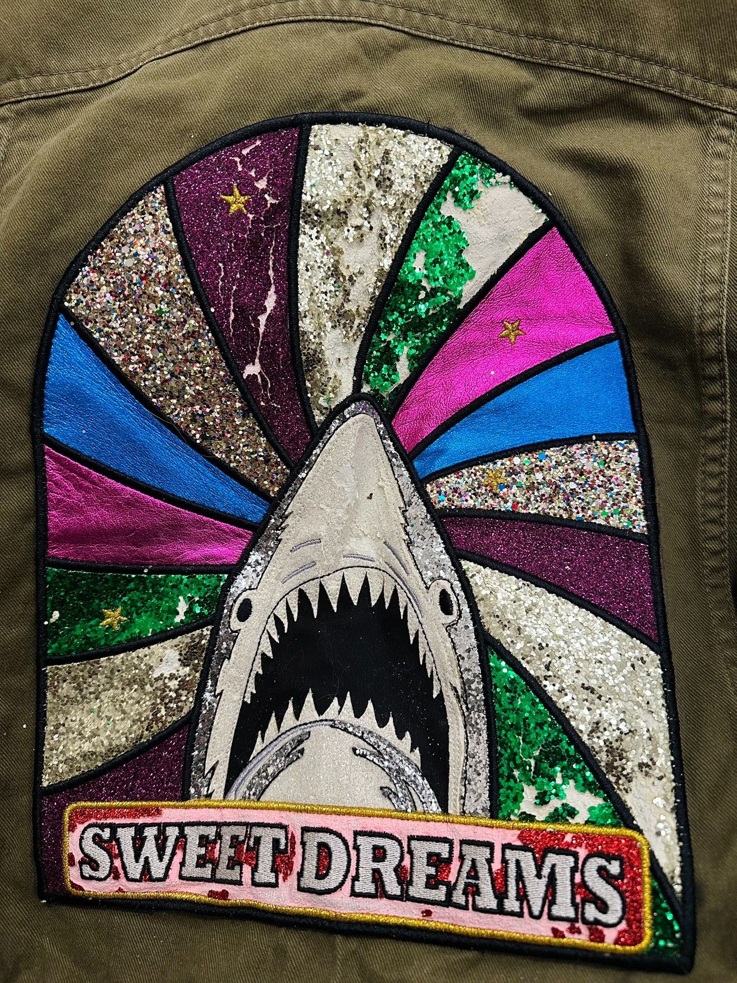 Saint Laurent Paris Saint Laurent Shark Utility Jacket Green Size US M / EU 48-50 / 2 - 2 Thumbnail