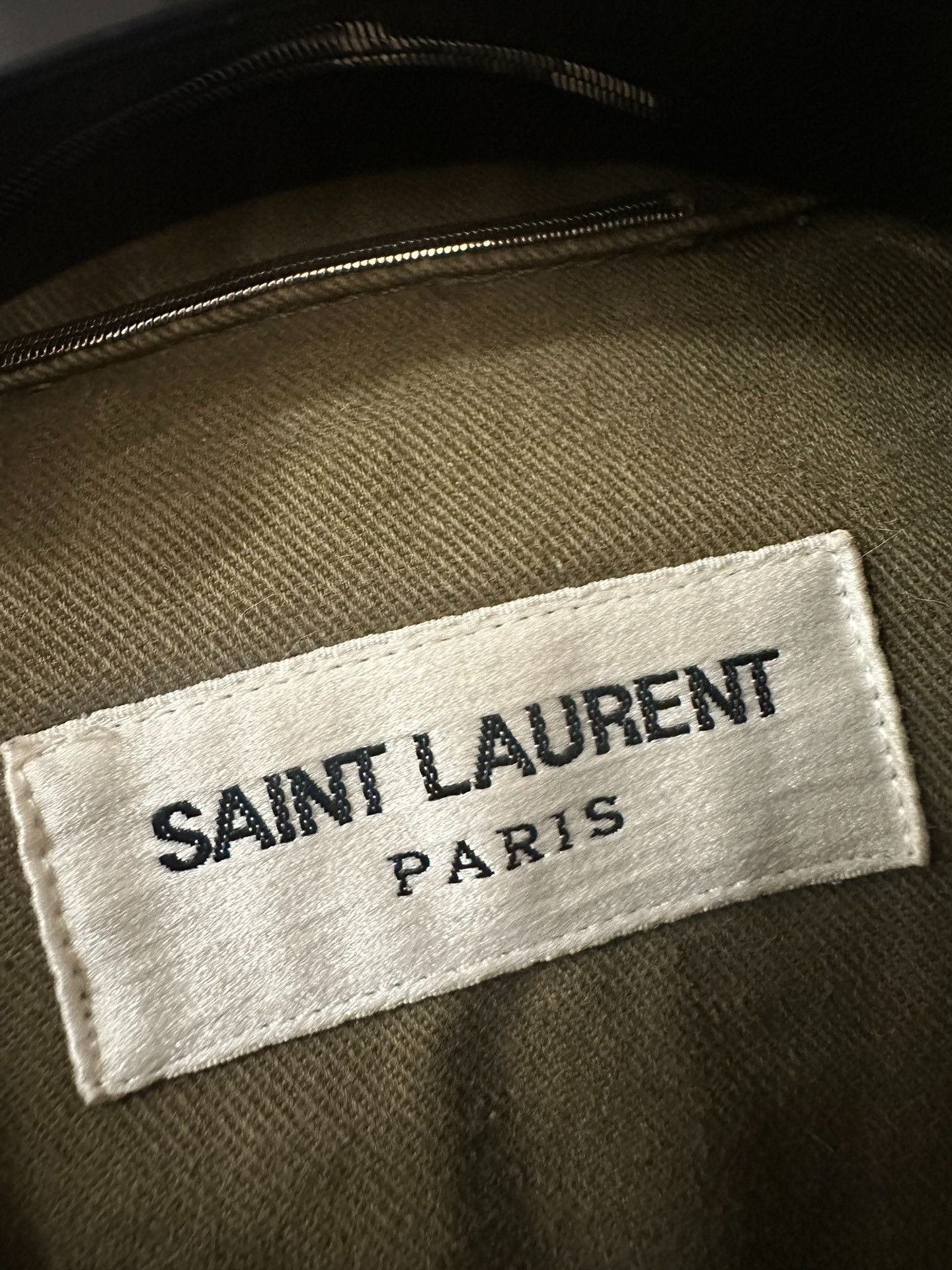 Saint Laurent Paris Saint Laurent Shark Utility Jacket Green Size US M / EU 48-50 / 2 - 3 Thumbnail