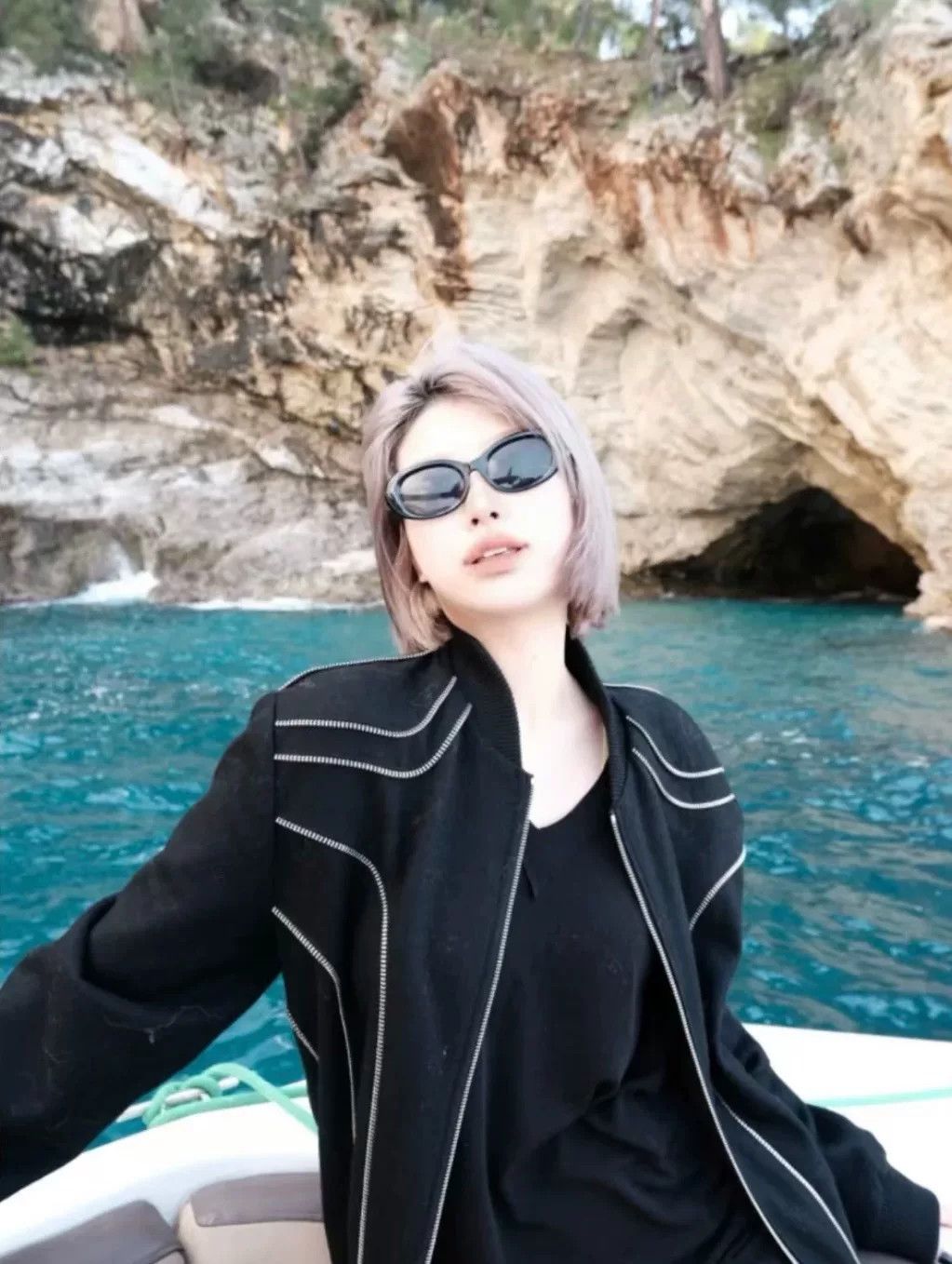 Saint Laurent Paris Saint Laurent Silver Chain Baseball Jacket Size US S / EU 44-46 / 1 - 6 Thumbnail