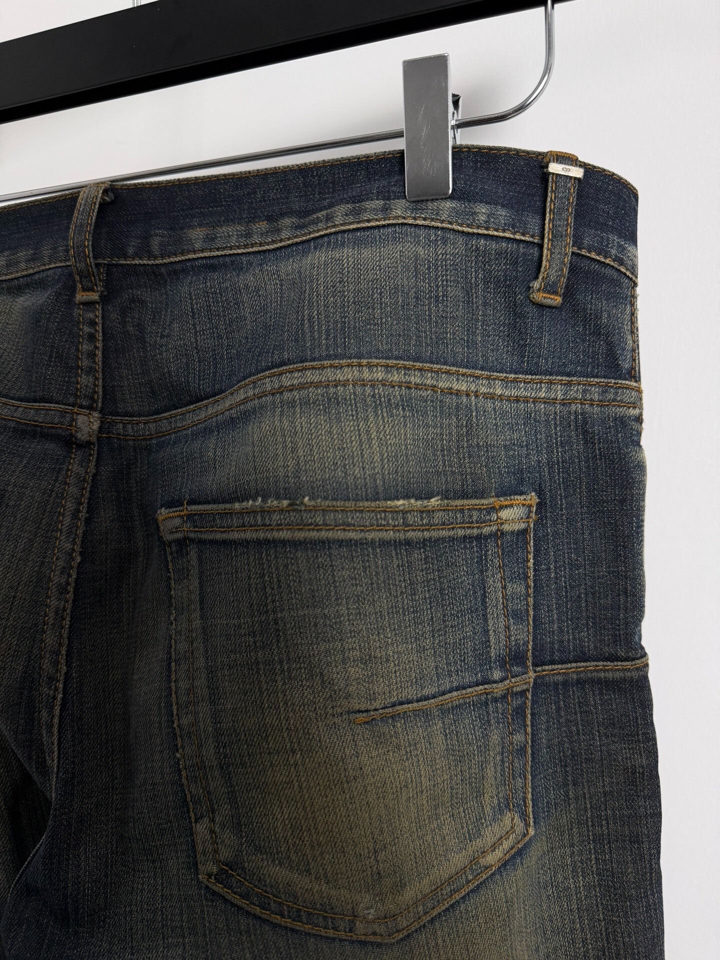 Dior Dior Homme Vintage Wash Denim Jeans Size US 29 - 4 Thumbnail