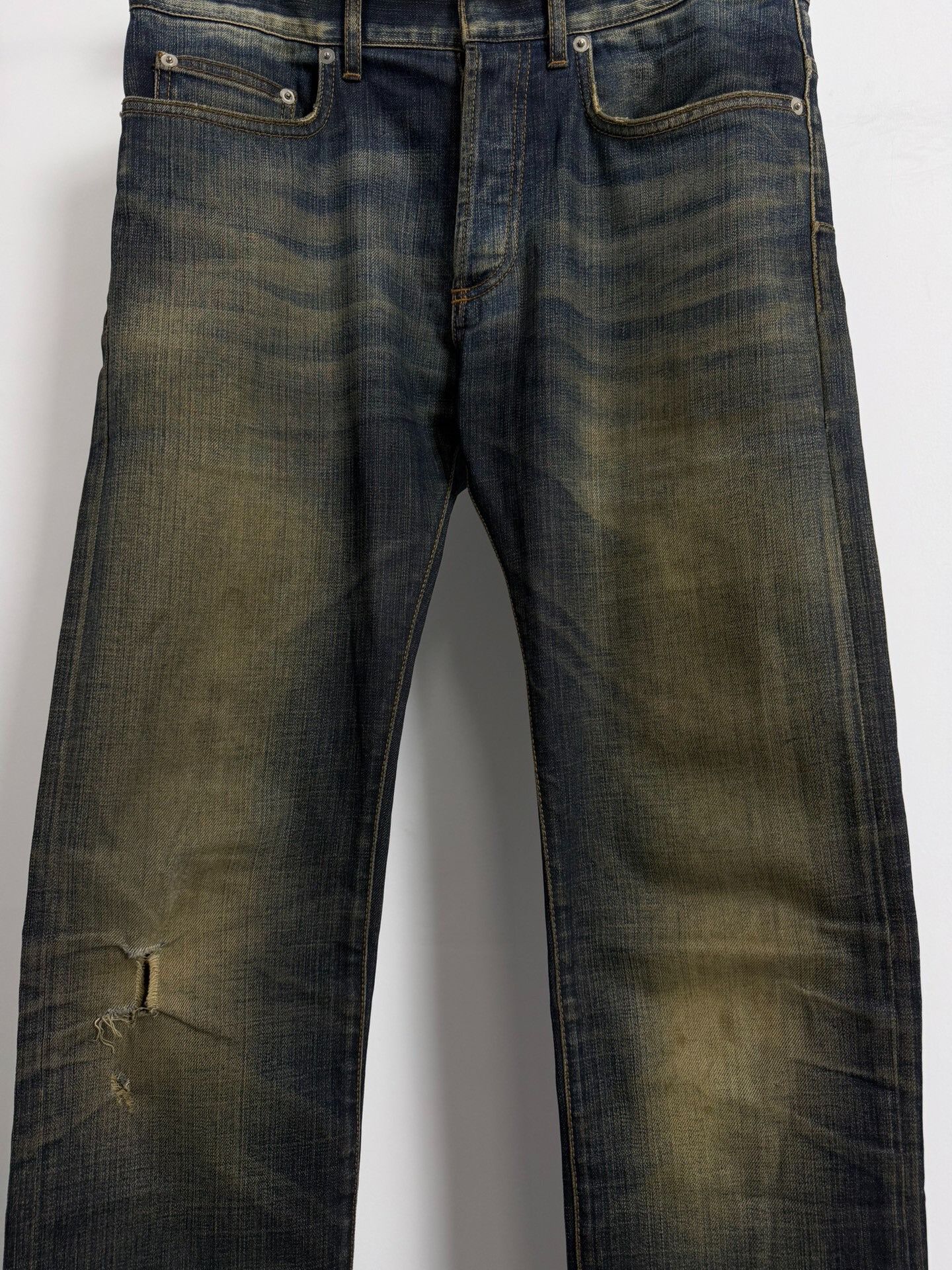Dior Dior Homme Vintage Wash Denim Jeans Size US 29 - 3 Thumbnail