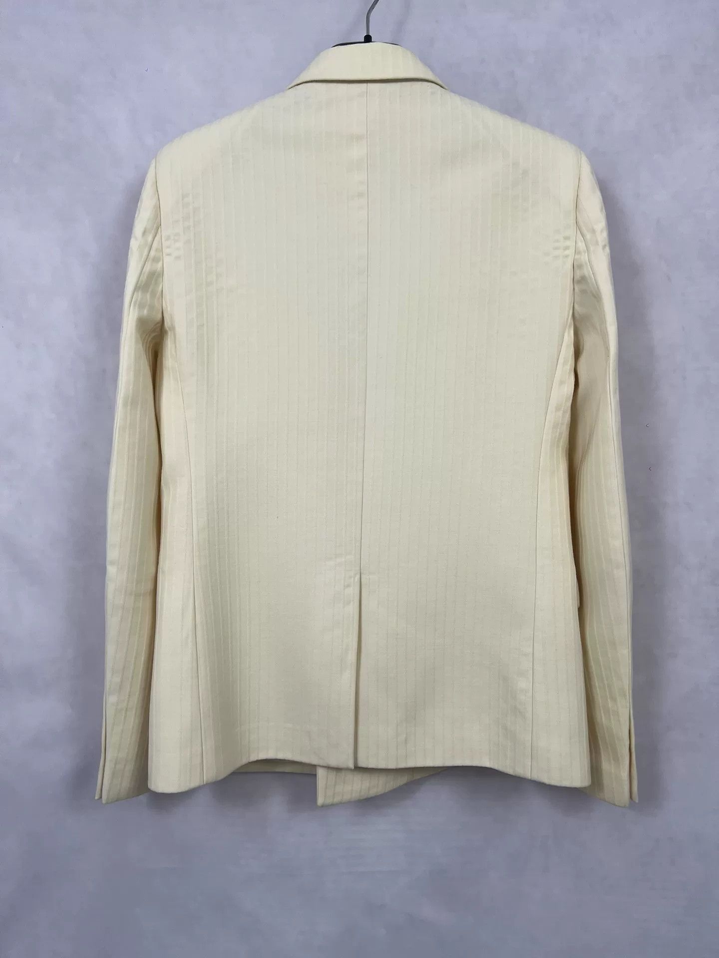 Saint Laurent Paris Saint Laurent Beige Striped Suit Set Size US M / EU 48-50 / 2 - 2 Thumbnail