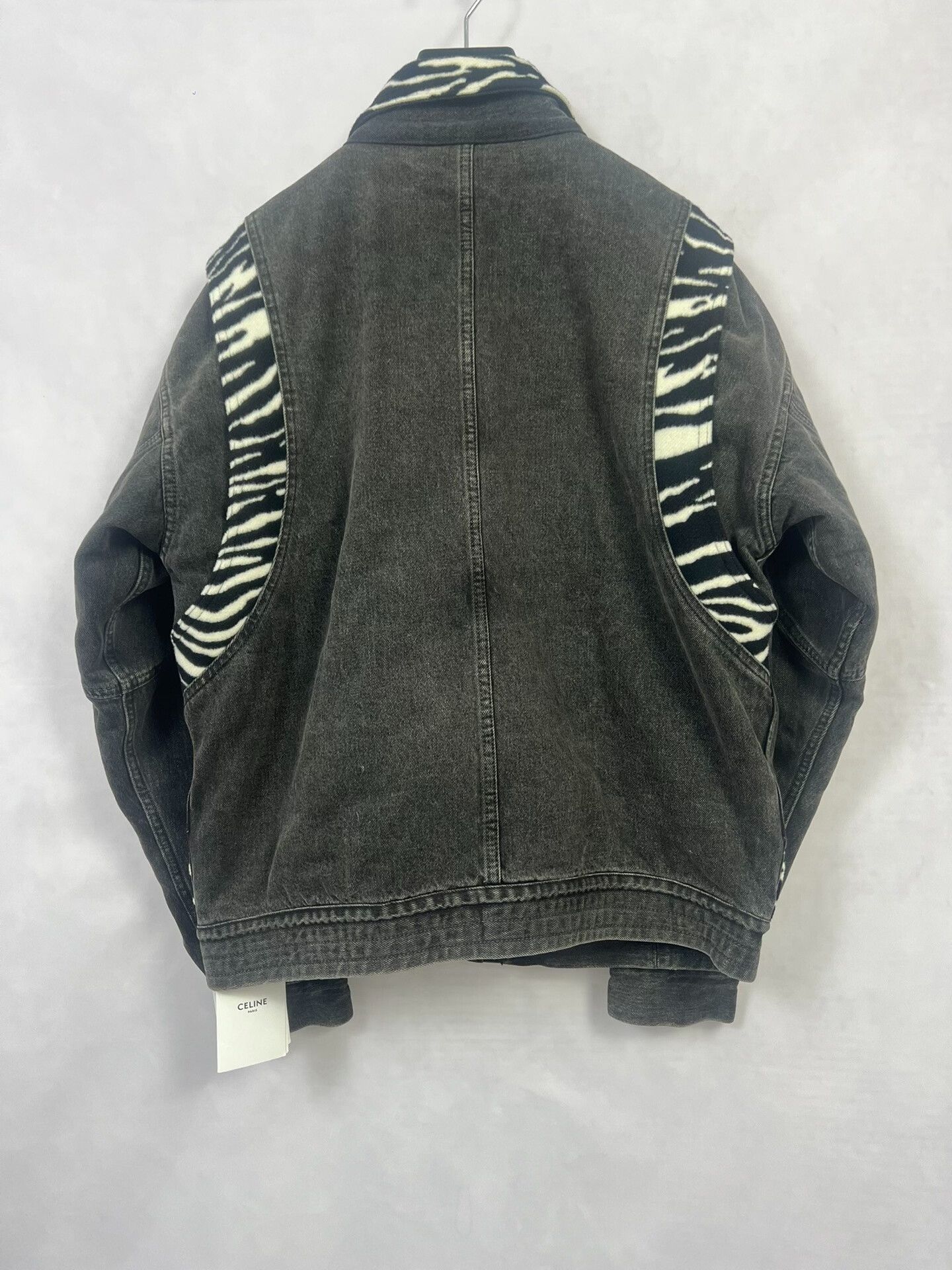 Celine Celine Zebra-Pattern Denim Jacket Size US M / EU 48-50 / 2 - 2 Thumbnail