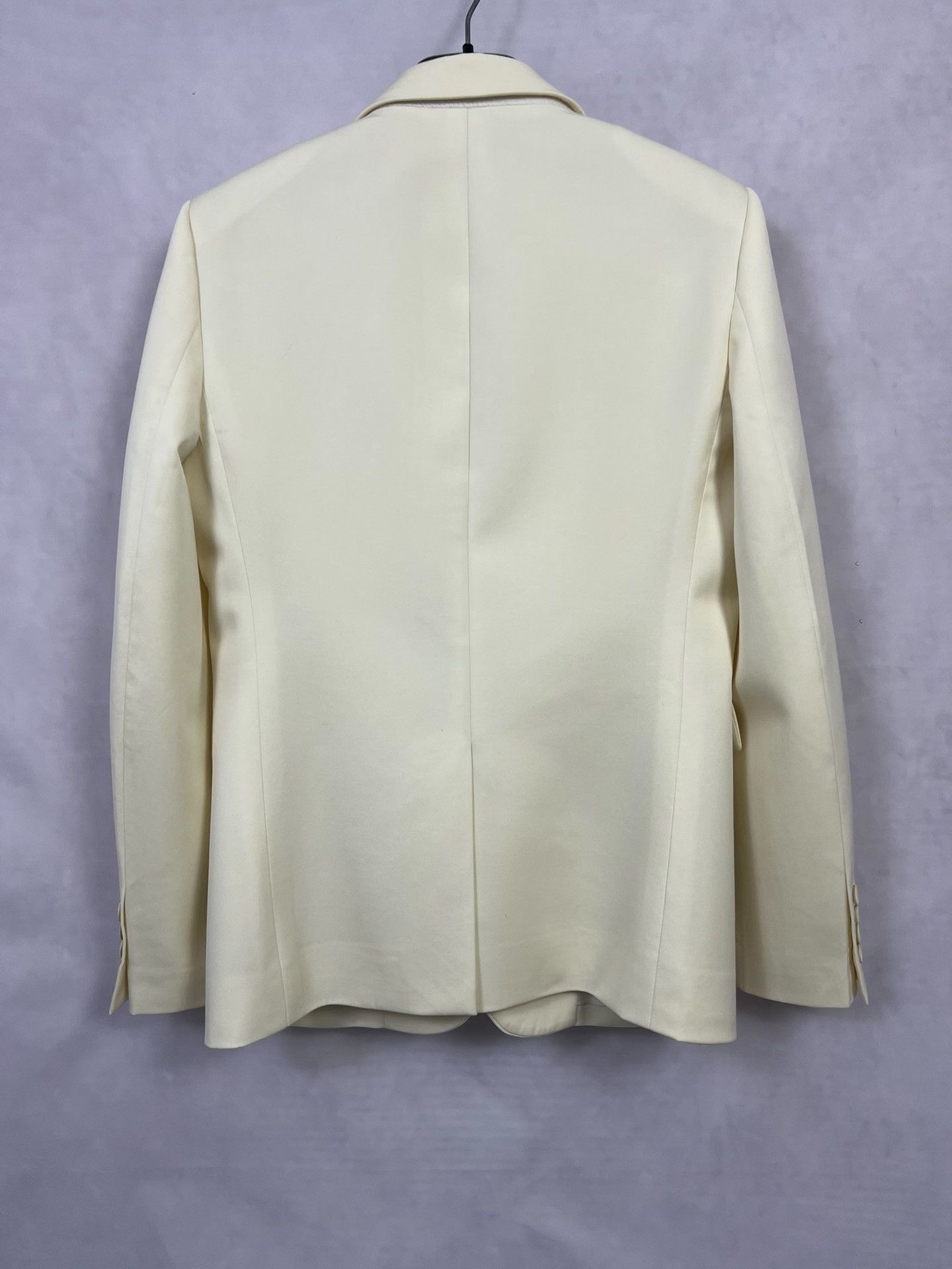 Saint Laurent Paris Saint Laurent Cream White Blazer Size US L / EU 52-54 / 3 - 2 Thumbnail