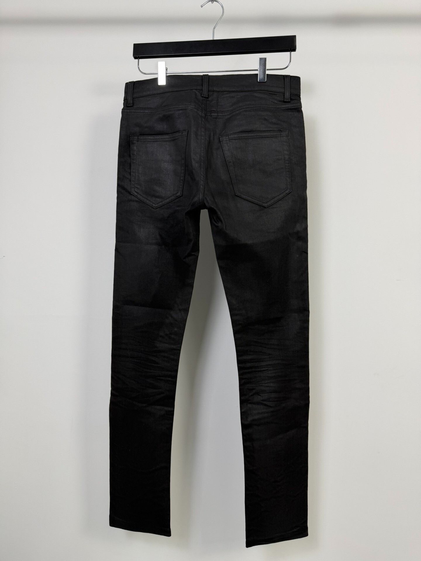 Saint Laurent Paris Saint Laurent Black Denim Pants Size US 30 / EU 46 - 2 Thumbnail