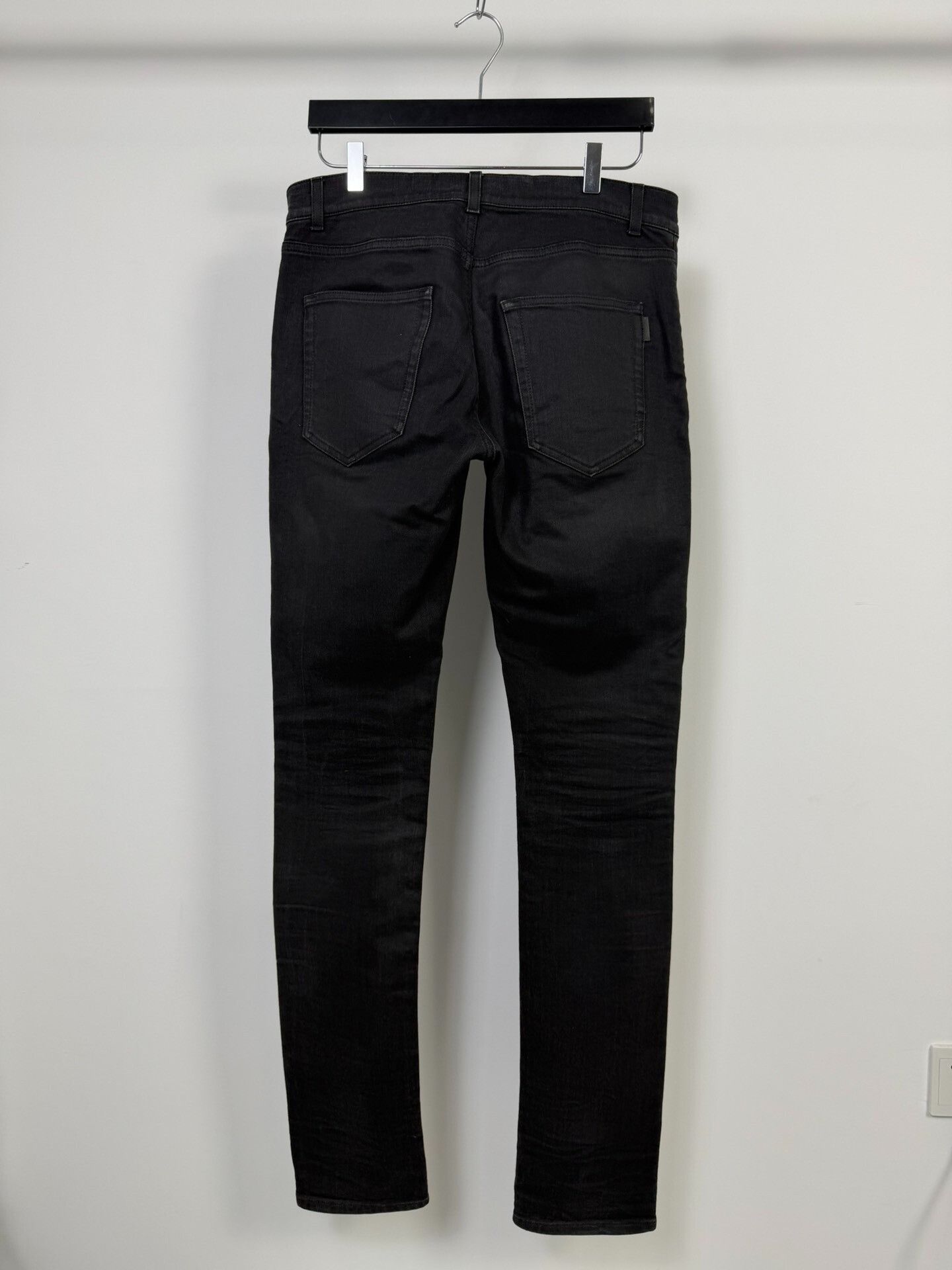 Saint Laurent Paris Saint Laurent Black Denim Jeans Size US 32 / EU 48 - 2 Thumbnail