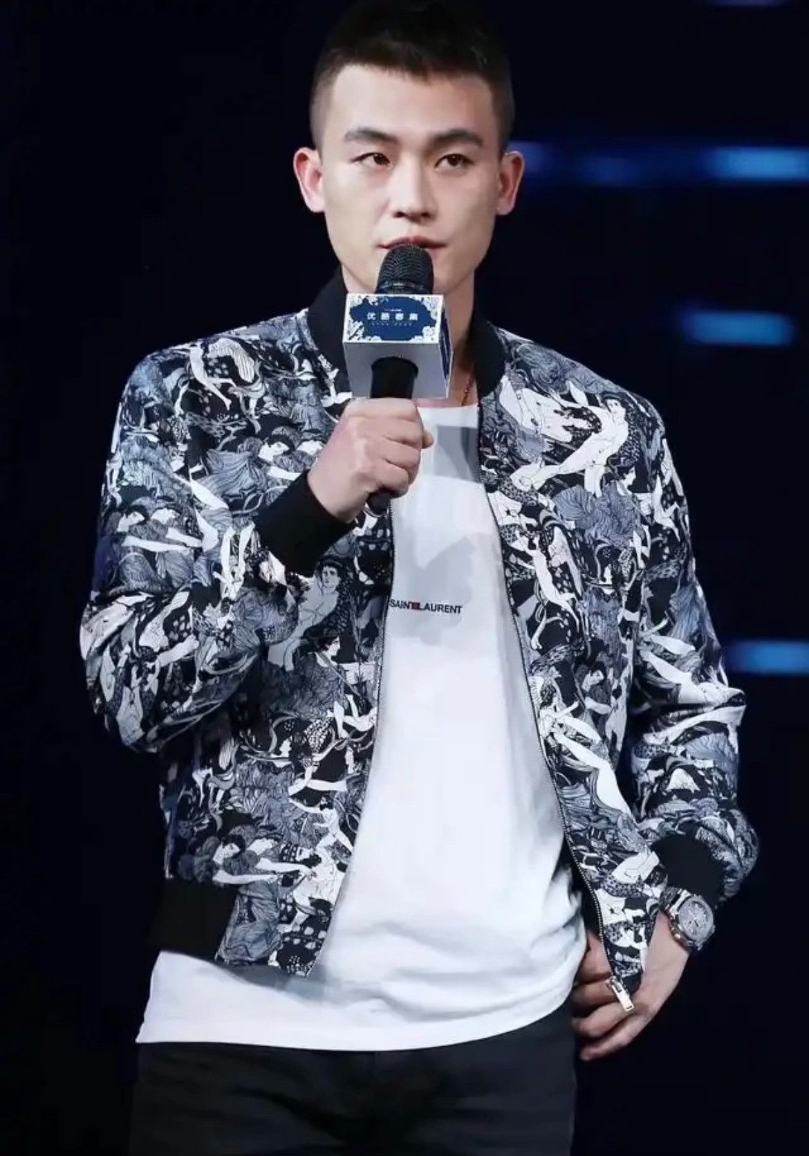 Saint Laurent Paris Saint Laurent Greek Mythology Print Jacket Size US M / EU 48-50 / 2 - 6 Thumbnail