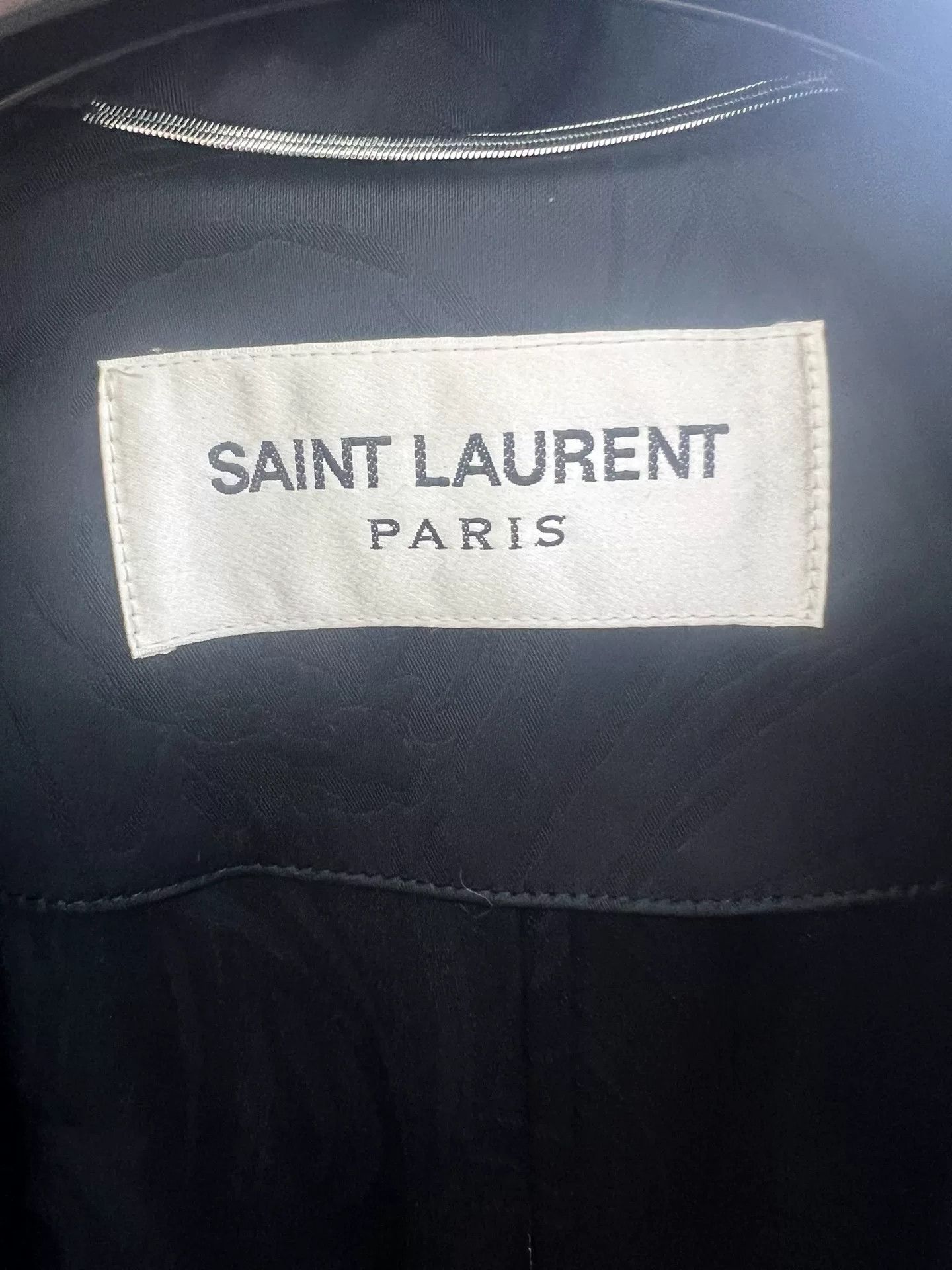Saint Laurent Paris Saint Laurent Black Satin Kimono Robe Size M / US 6-8 / IT 42-44 - 5 Thumbnail