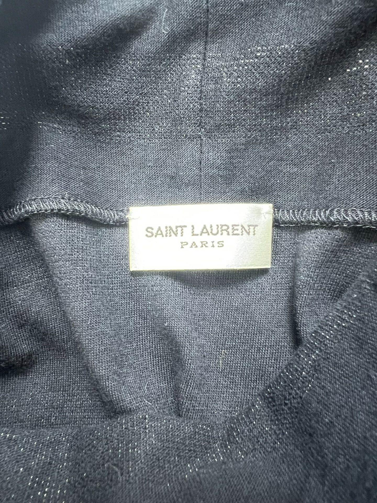 Saint Laurent Paris Saint Laurent Black High Neck Sweater Size US XXL / EU 58 / 5 - 3 Thumbnail