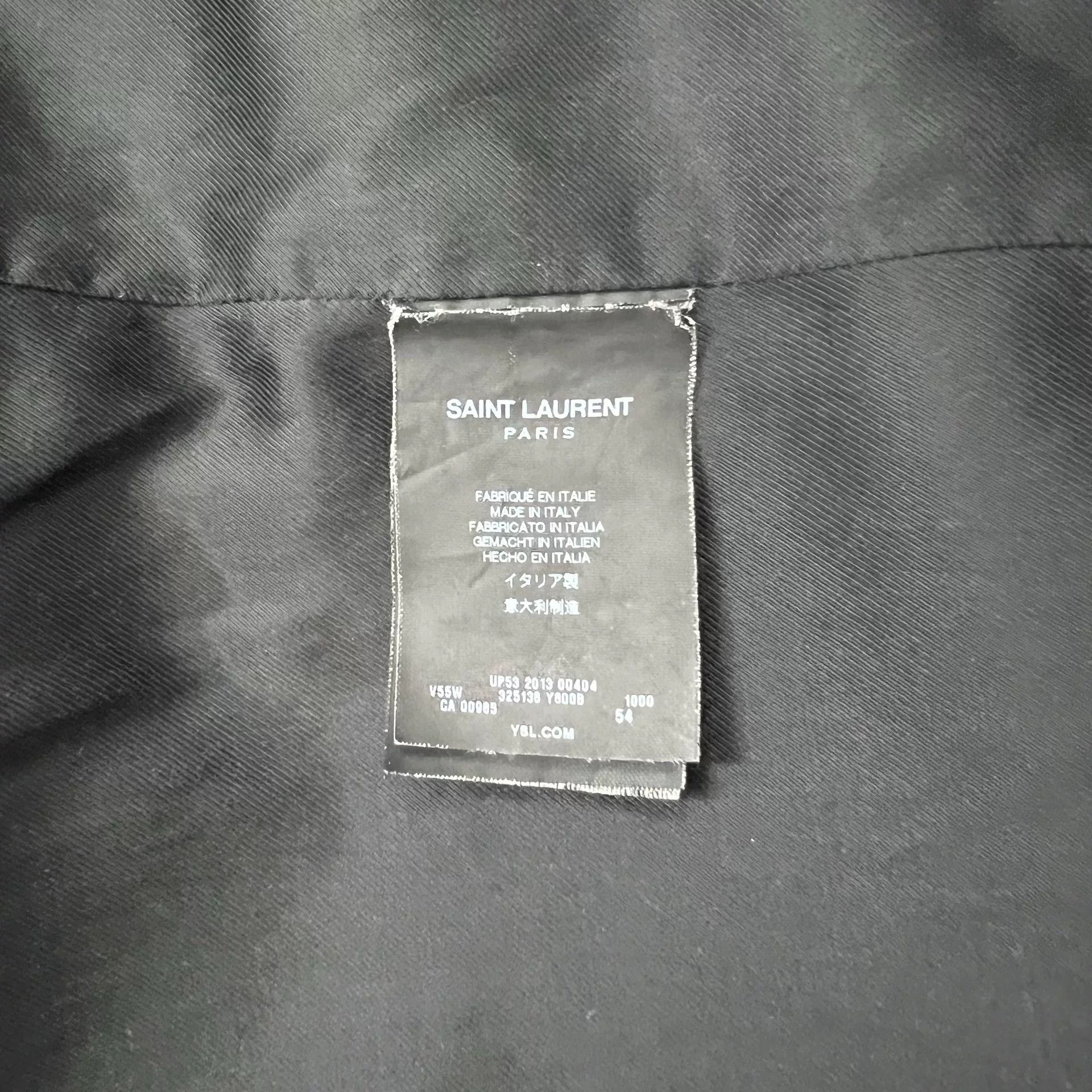 Saint Laurent Paris Saint Laurent SLP13FW Vintage Baseball Jacket Size US L / EU 52-54 / 3 - 7 Thumbnail