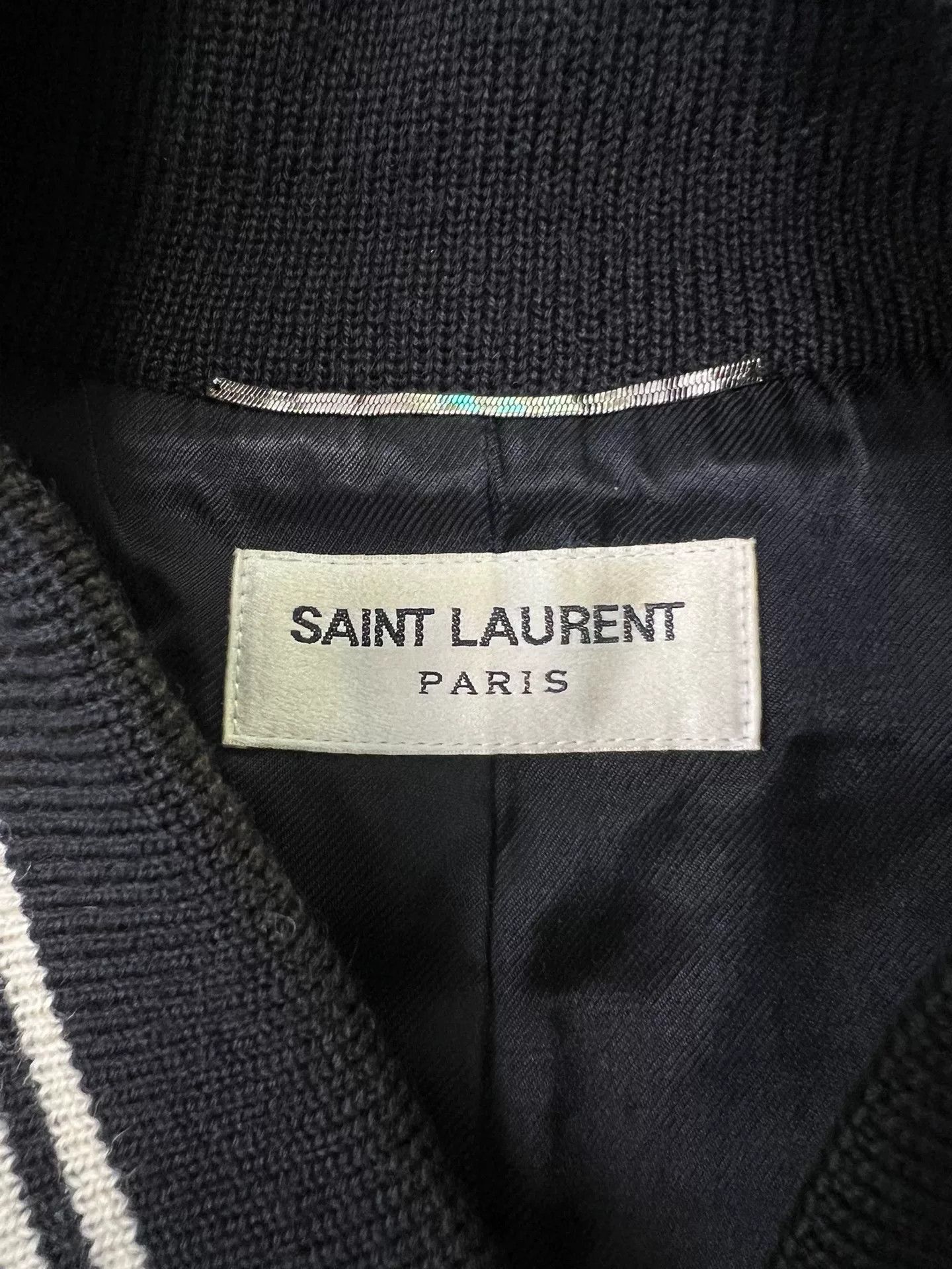 Saint Laurent Paris Saint Laurent SLP13FW Vintage Baseball Jacket Size US L / EU 52-54 / 3 - 6 Thumbnail