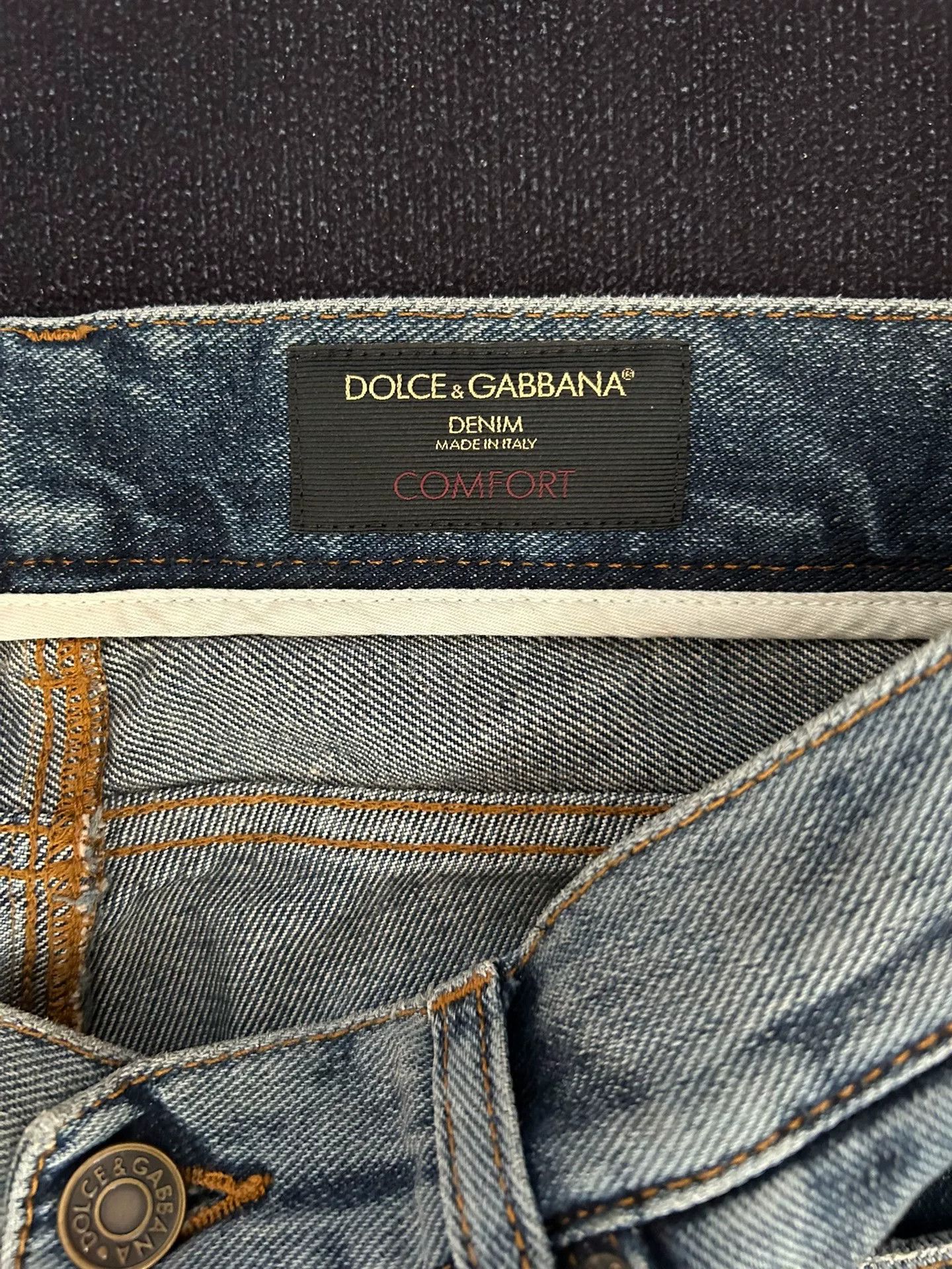 Dolce & Gabbana Dolce & Gabbana Skull Denim Jeans Size US 30 / EU 46 - 4 Thumbnail