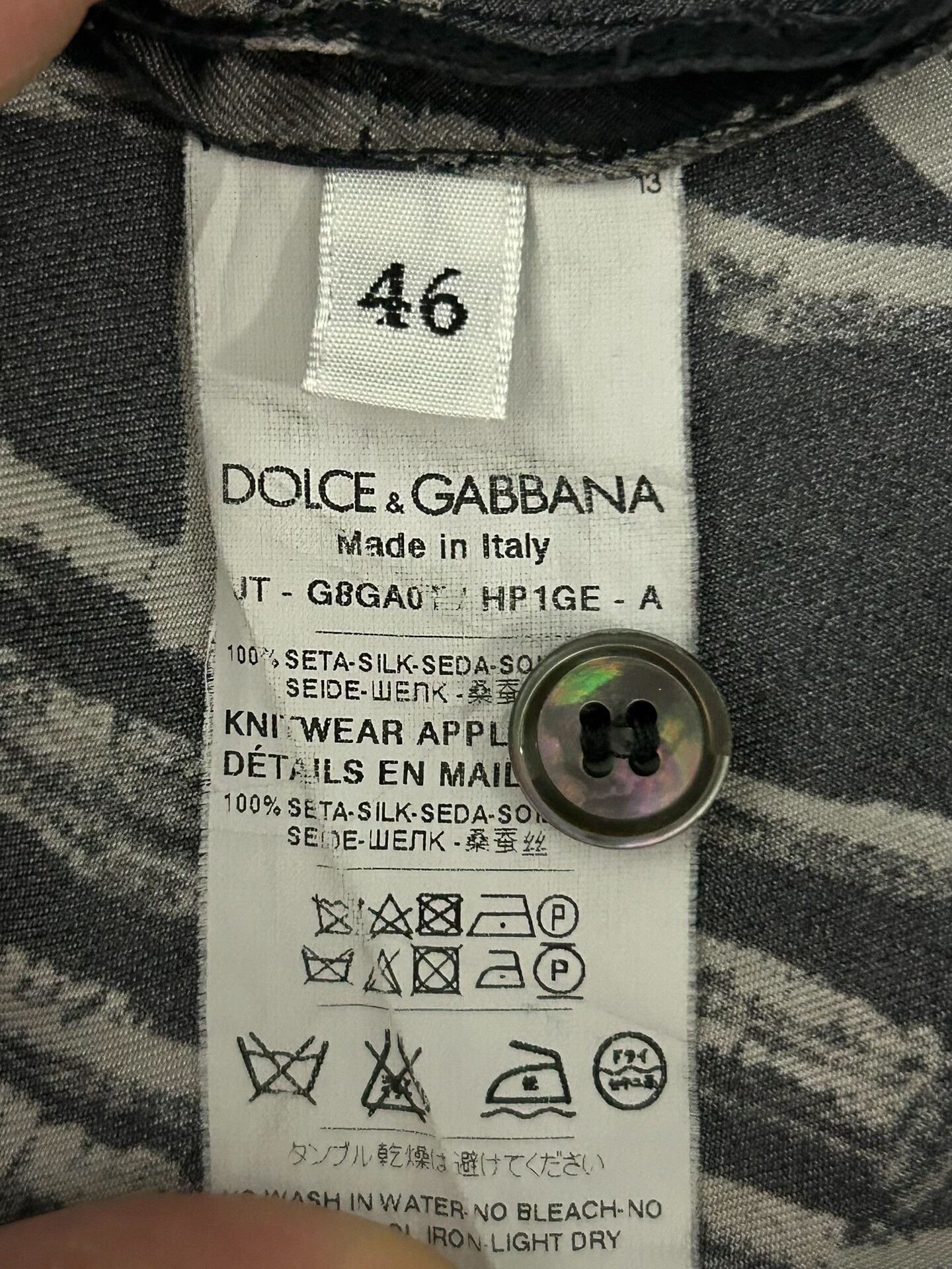 Dolce & Gabbana Dolces & Gabbana Short Sleeve T-Shirt Size US S / EU 44-46 / 1 - 9 Thumbnail