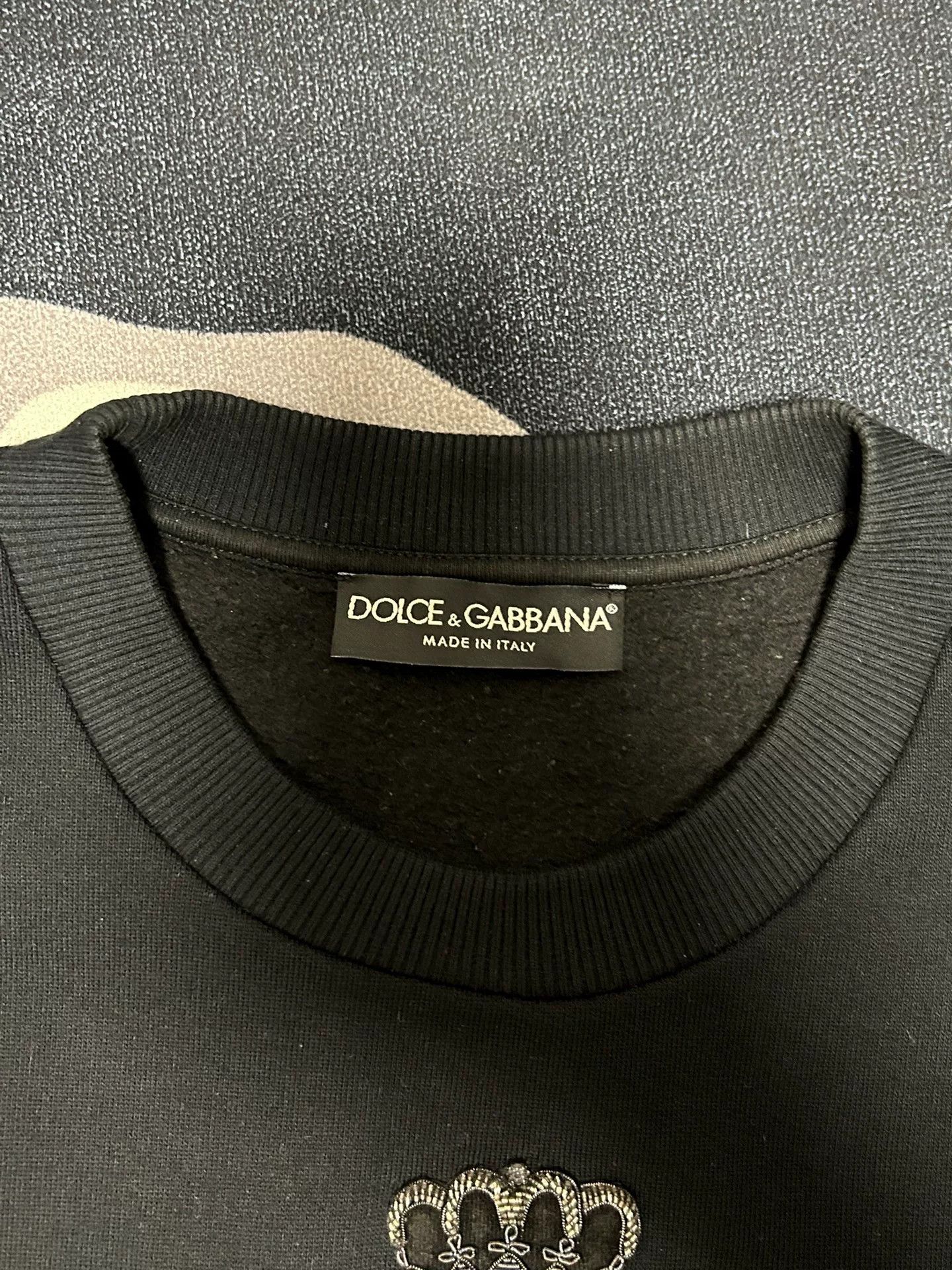 Dolce & Gabbana Dolce & Gabbana Embroidered Sweatshirt Size US M / EU 48-50 / 2 - 5 Thumbnail