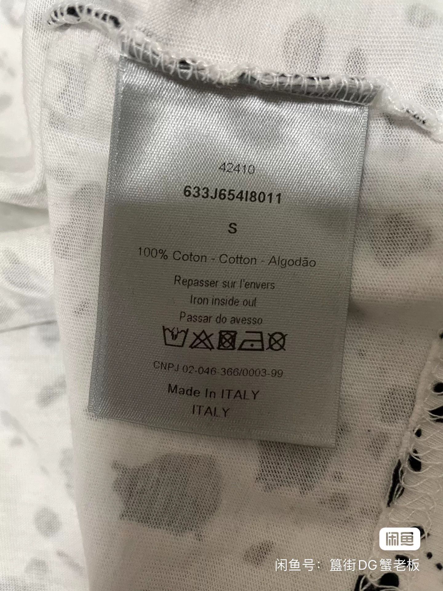 Dior Dior Short Sleeve T-Shirt for All Genders Size US S / EU 44-46 / 1 - 6 Thumbnail