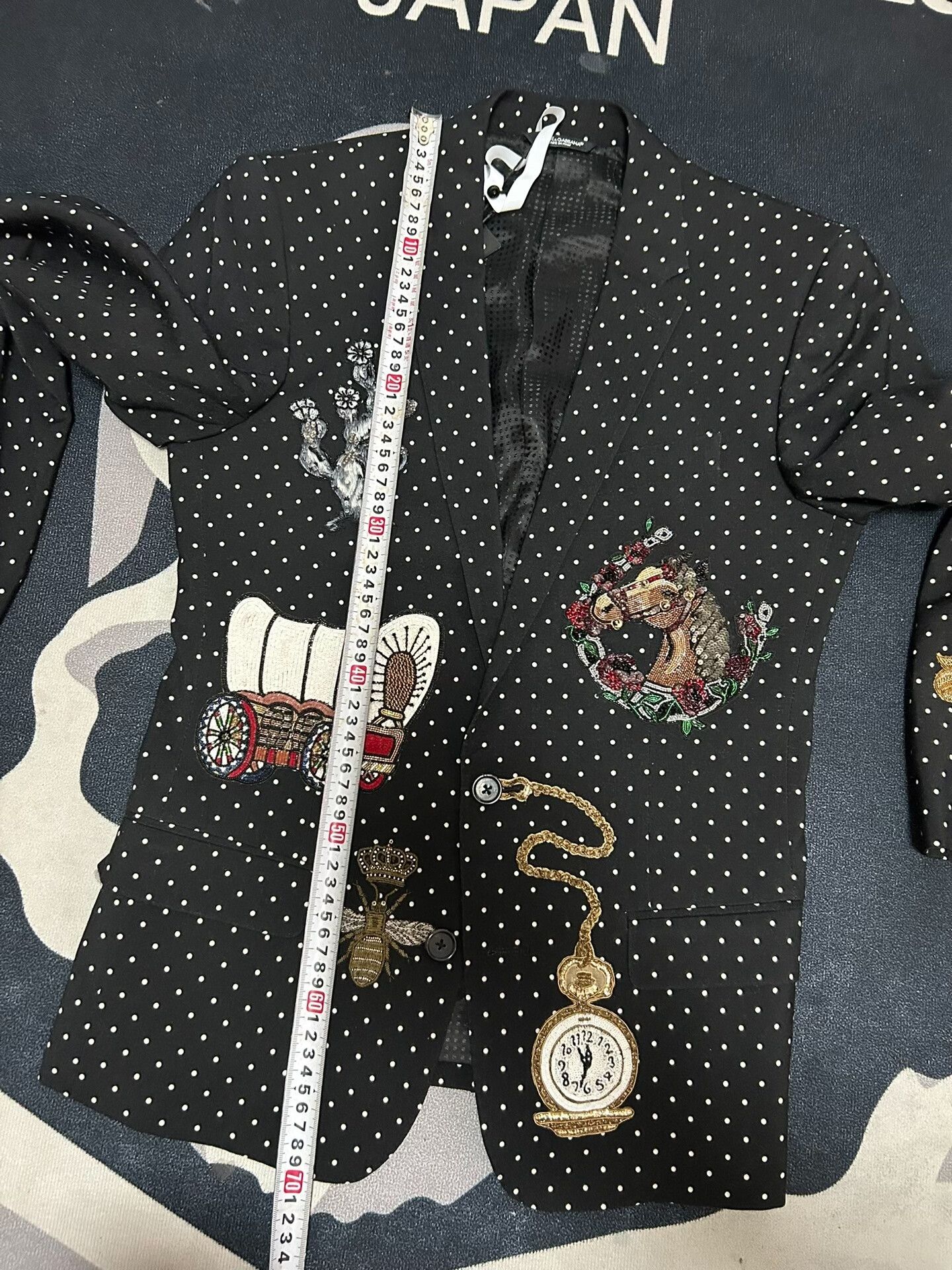 Dolce & Gabbana New Dolce & Gabbana Embroidered Blazer Size US S / EU 44-46 / 1 - 7 Thumbnail