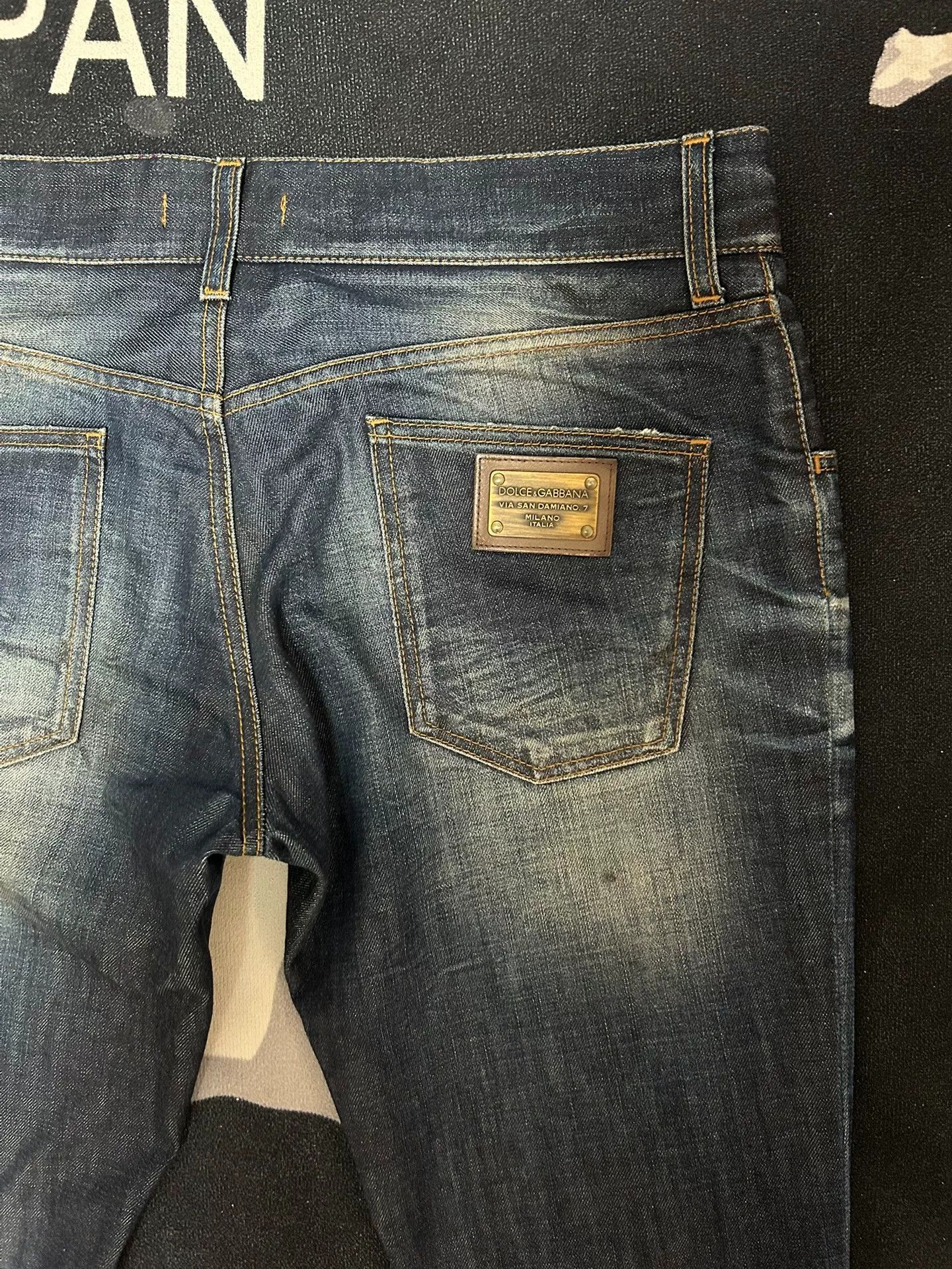 Dolce & Gabbana Dolce & Gabbana Men's Distressed Jeans Size US 34 / EU 50 - 6 Thumbnail