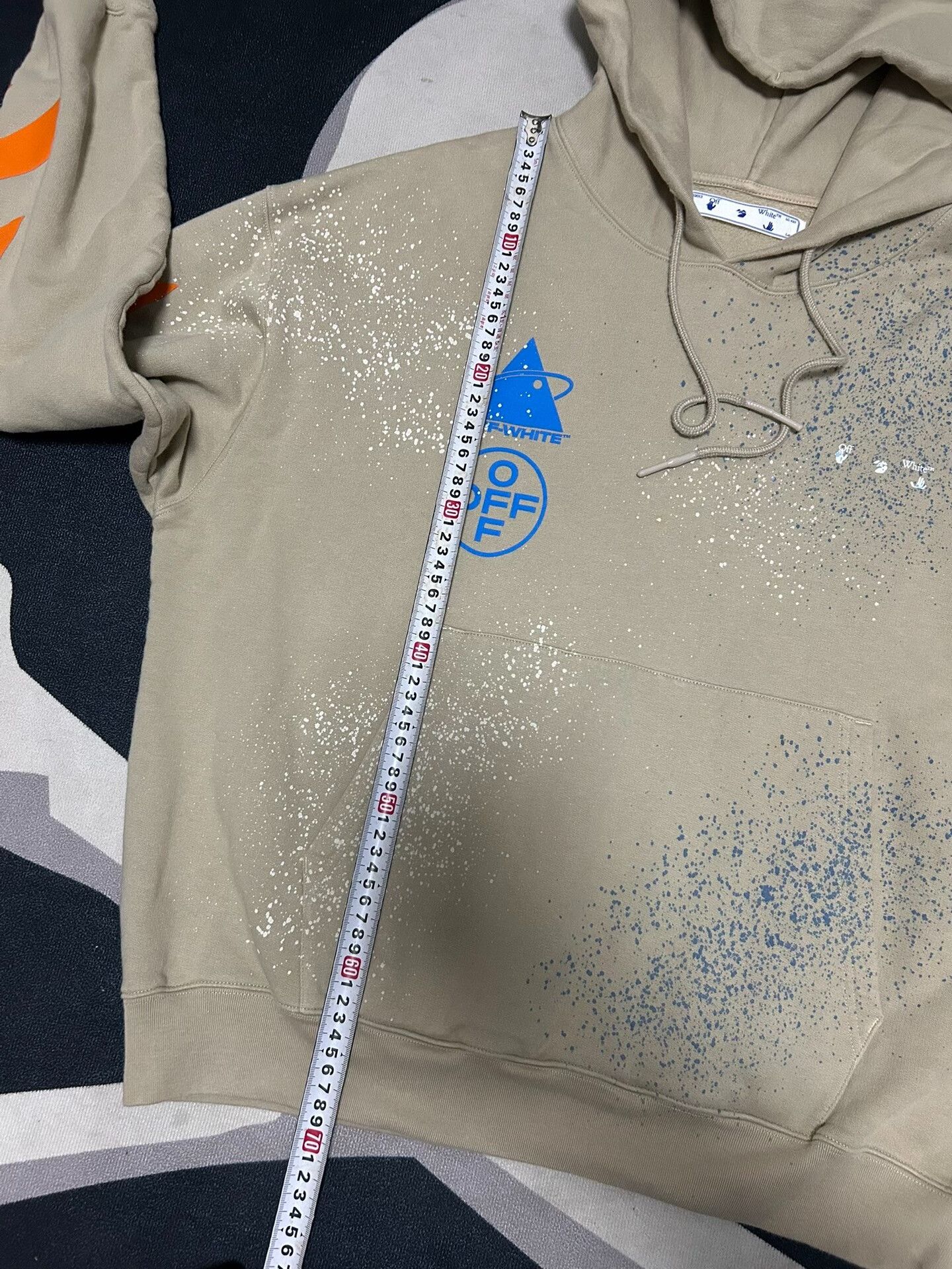 Off-White Off-White Beige Crewneck Sweatshirt Size US XL / EU 56 / 4 - 5 Thumbnail