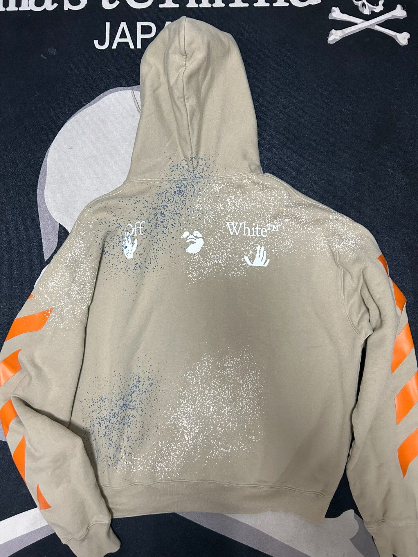 Off-White Off-White Beige Crewneck Sweatshirt Size US XL / EU 56 / 4 - 6 Thumbnail