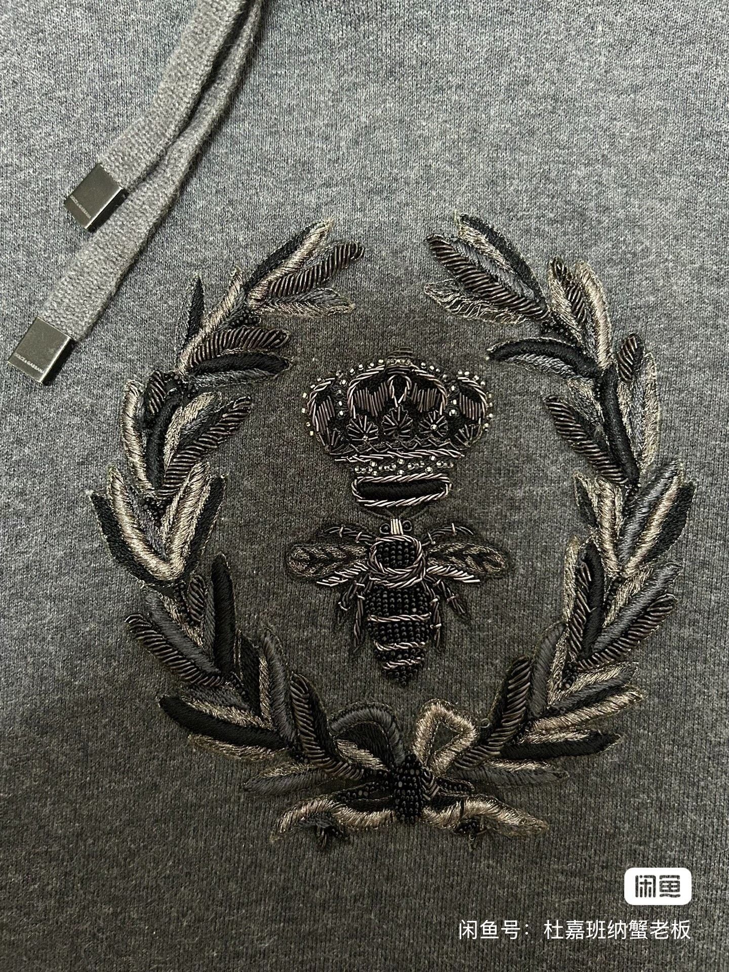 Dolce & Gabbana Dolce & Gabbana Embroidered Hoodie Size US L / EU 52-54 / 3 - 3 Thumbnail
