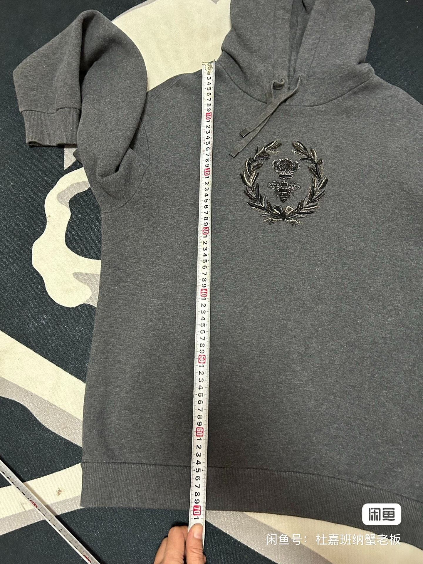 Dolce & Gabbana Dolce & Gabbana Embroidered Hoodie Size US L / EU 52-54 / 3 - 6 Thumbnail