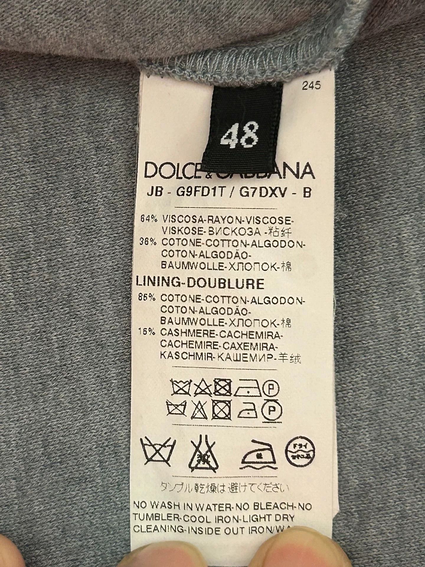 Dolce & Gabbana Luxury Dolce & Gabbana Embellished Sweatshirt Size US M / EU 48-50 / 2 - 8 Thumbnail