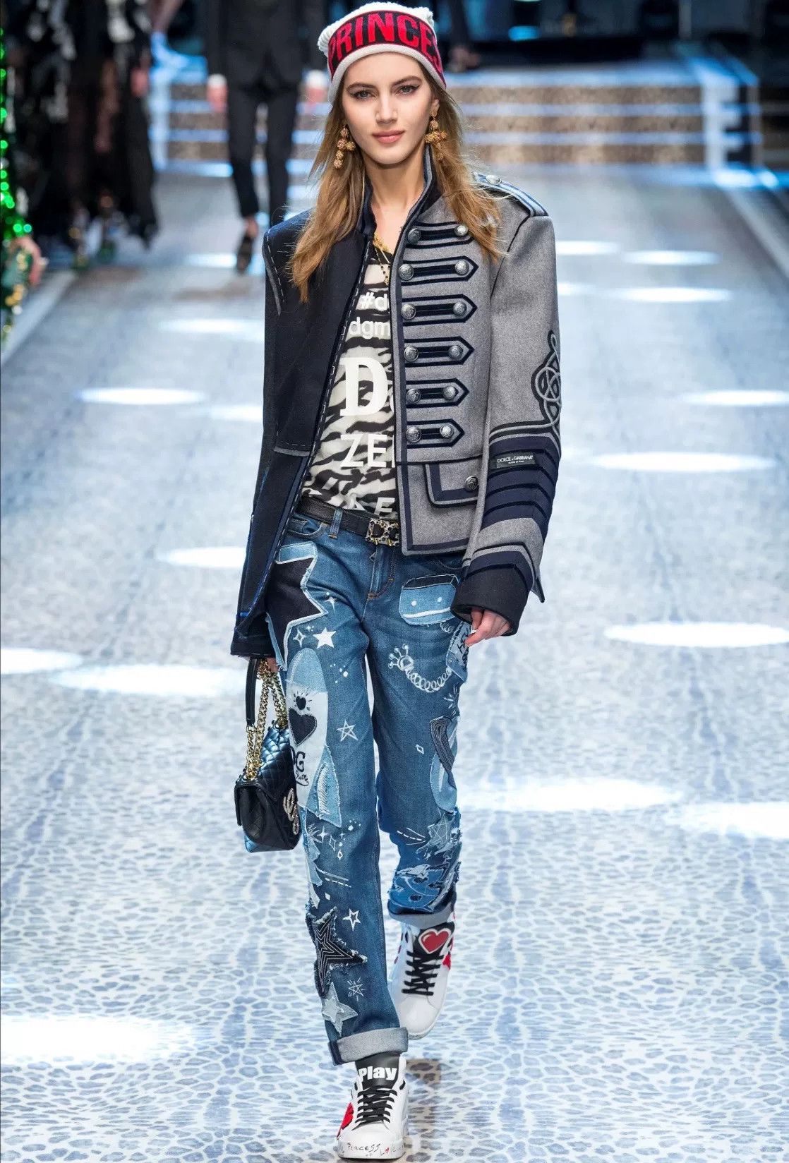 Dolce & Gabbana DG Denim Astronaut Patch Pants Set Size S / US 4 / IT 40 - 2 Thumbnail