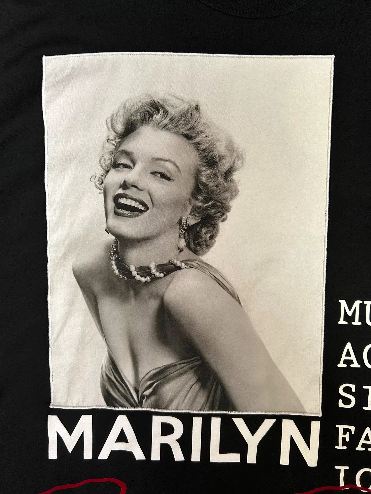 Dolce & Gabbana Dolce Gabbana Marilyn Monroe T-Shirt Size XL / US 12-14 / IT 48-50 - 2 Thumbnail