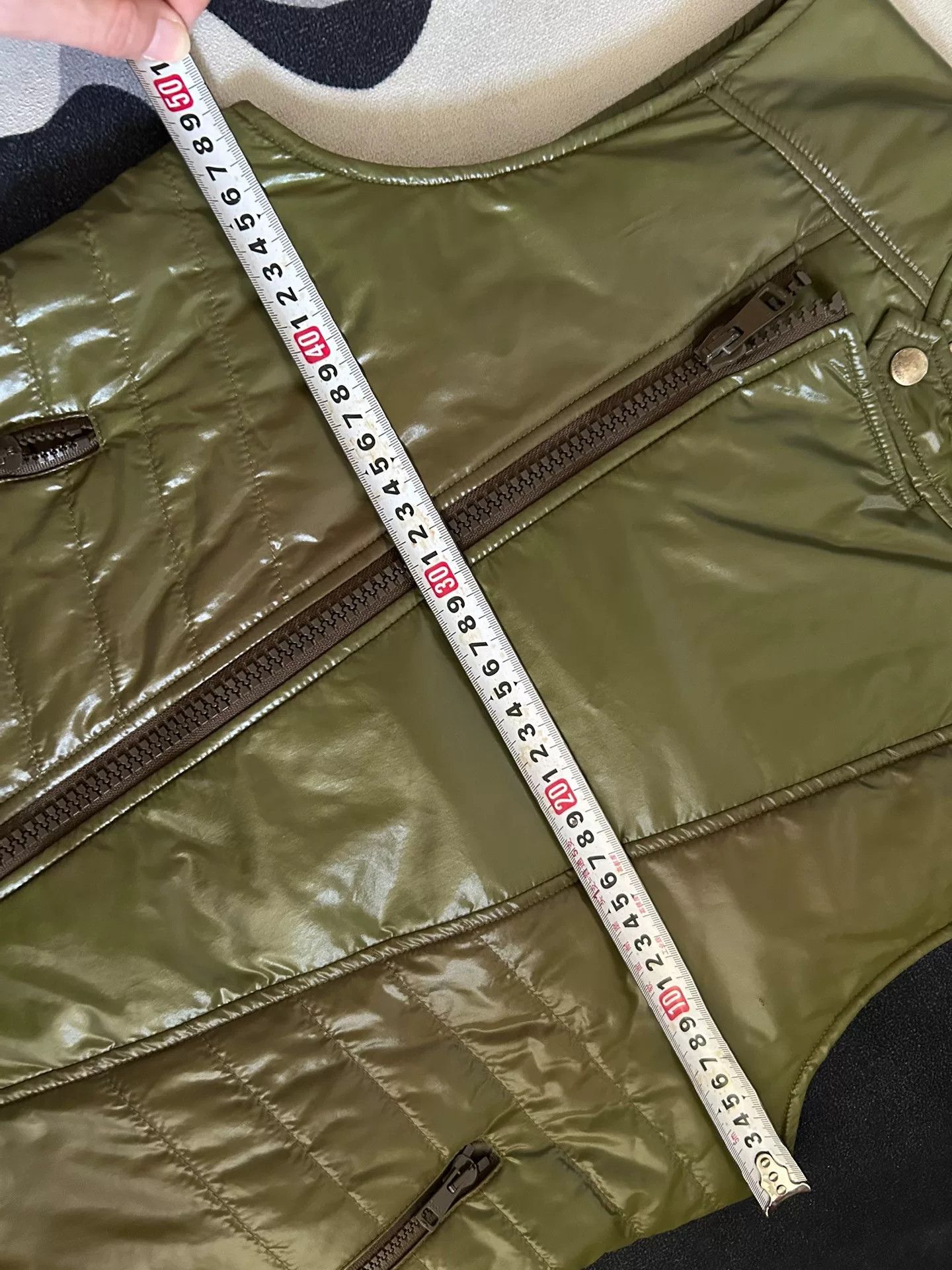 Gucci Gucci Olive Green Sleeveless Jacket Size US S / EU 44-46 / 1 - 3 Thumbnail