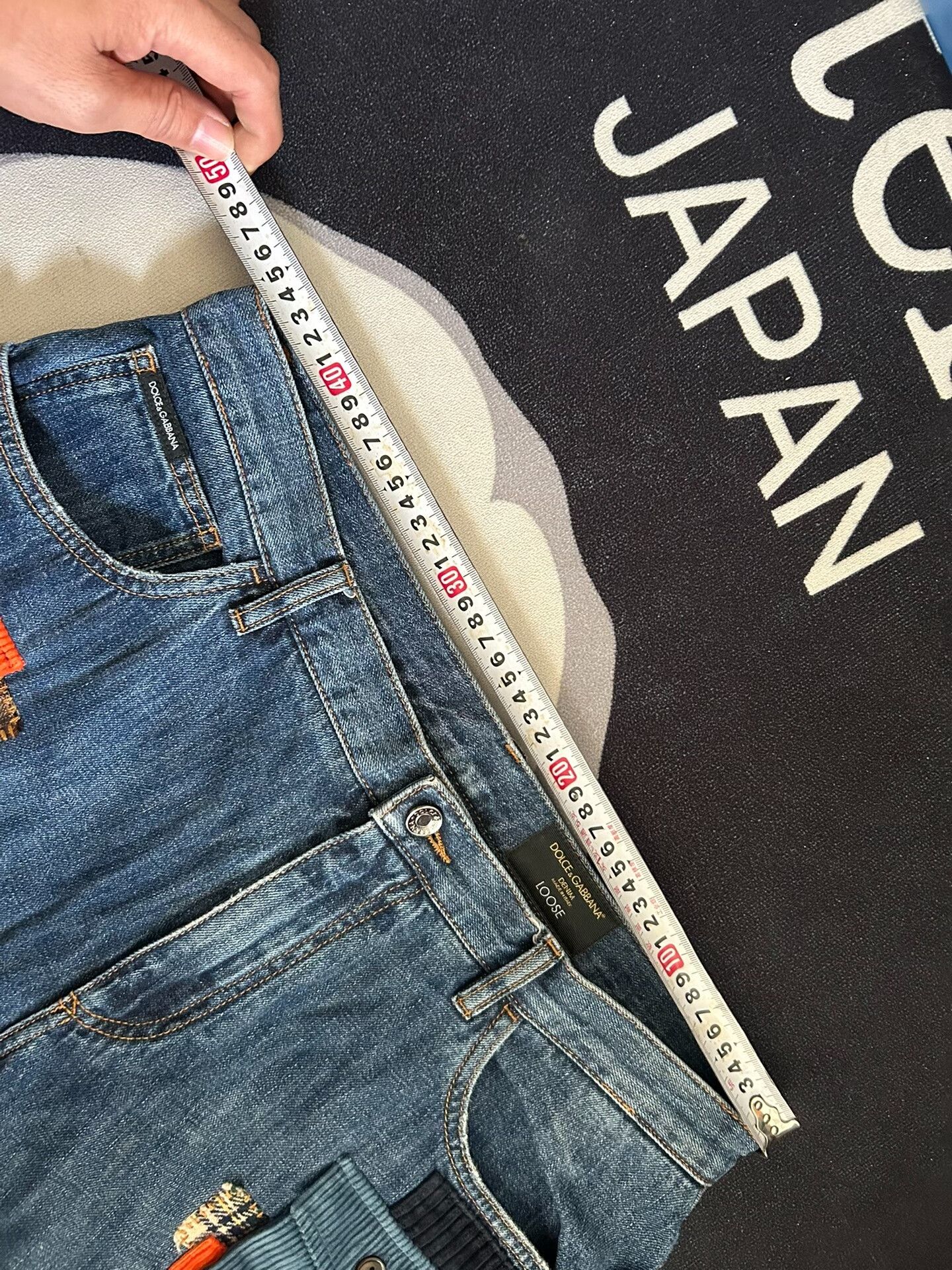 Dolce & Gabbana Dolce & Gabbana Patchwork Denim Pants Size US 34 / EU 50 - 7 Thumbnail