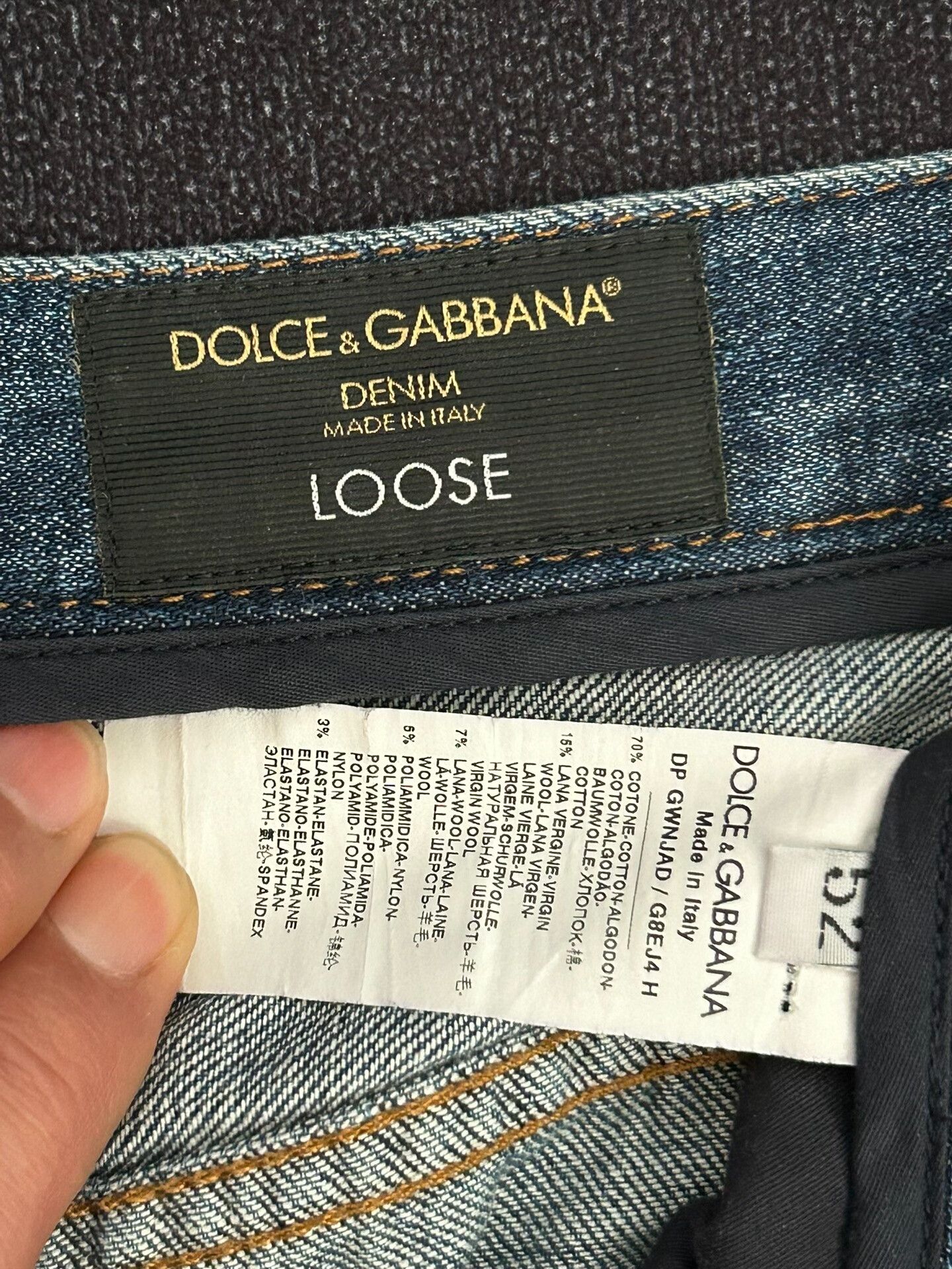 Dolce & Gabbana Dolce & Gabbana Patchwork Denim Pants Size US 34 / EU 50 - 8 Thumbnail