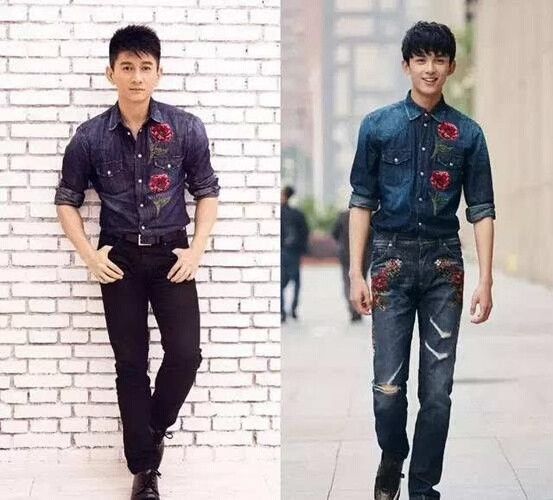 Dolce & Gabbana Dolce & Gabbana Floral Denim Shirt Size US XXL / EU 58 / 5 - 3 Thumbnail