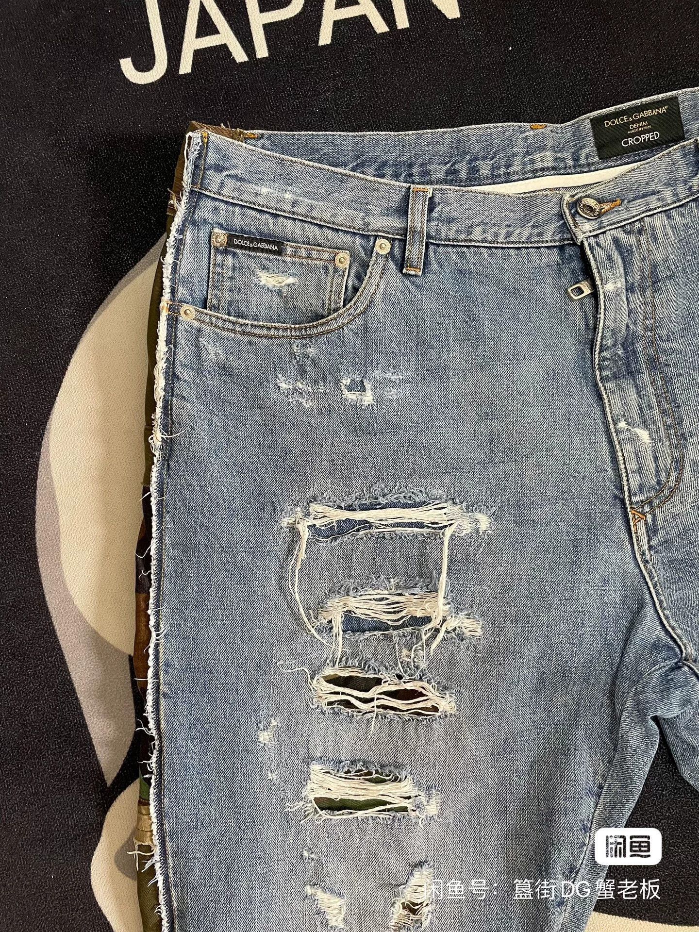 Dolce & Gabbana DG Casual Cargo Denim Pants Size US 36 / EU 52 - 2 Thumbnail
