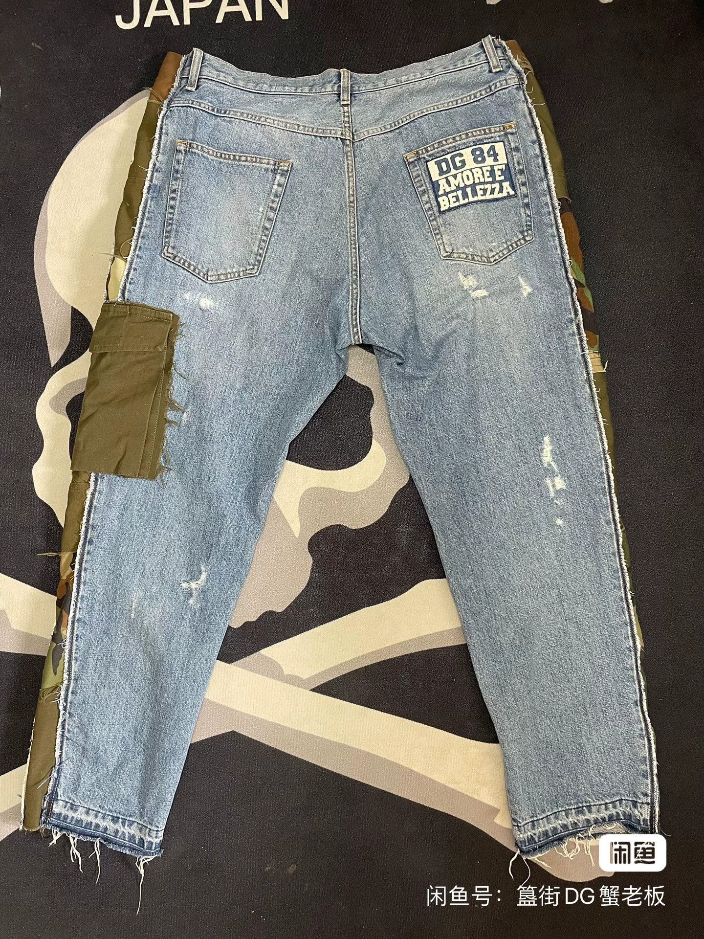 Dolce & Gabbana DG Casual Cargo Denim Pants Size US 36 / EU 52 - 5 Thumbnail