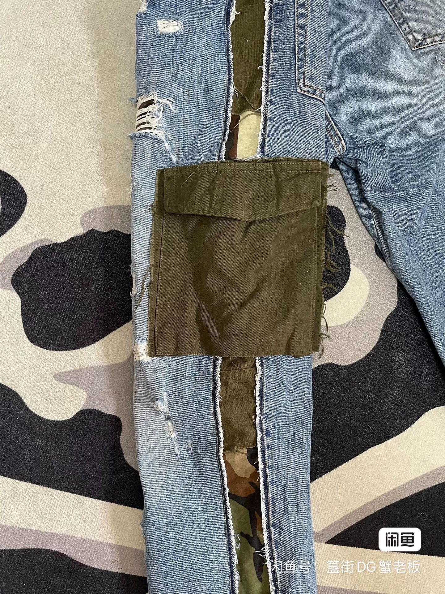 Dolce & Gabbana DG Casual Cargo Denim Pants Size US 36 / EU 52 - 7 Thumbnail
