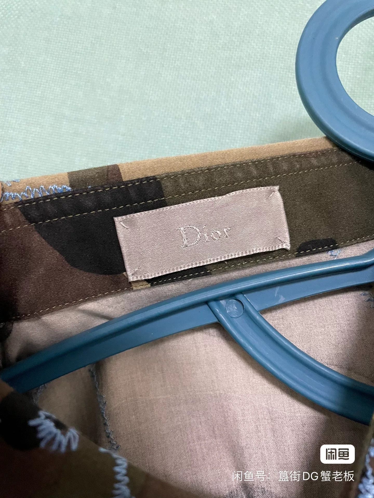 Dior Dior Homme Camouflage Embroidered Shirt Size US M / EU 48-50 / 2 - 4 Thumbnail