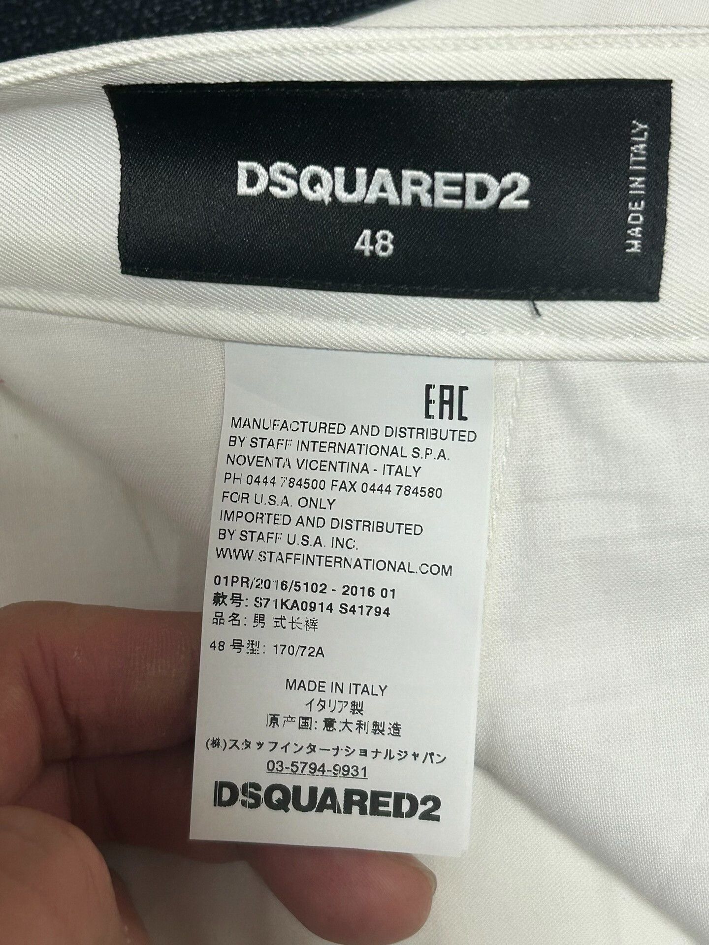 Dsquared2 dsquared2 Casual Pants in White Size US 32 / EU 48 - 7 Thumbnail