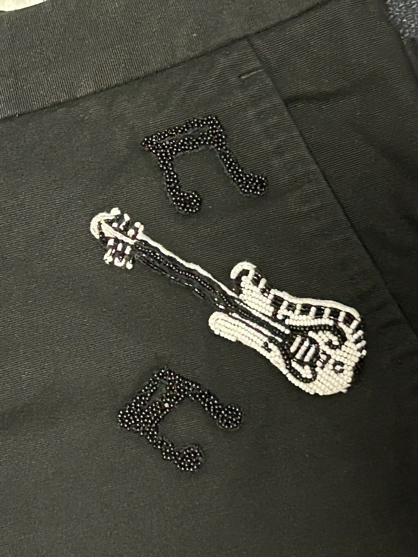 Dolce & Gabbana Dolce & Gabbana Embroidered Casual Pants Size US 31 - 3 Thumbnail