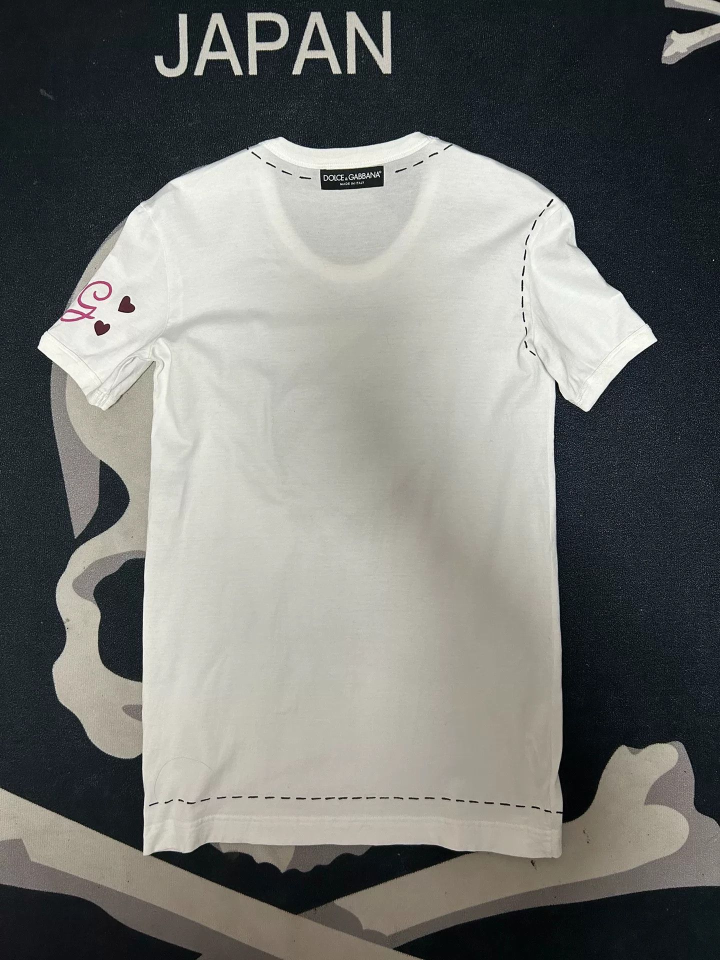 Dolce & Gabbana Dolce & Gabbana Heart Embroidery T-shirt Size XS / US 0-2 / IT 36-38 - 6 Thumbnail